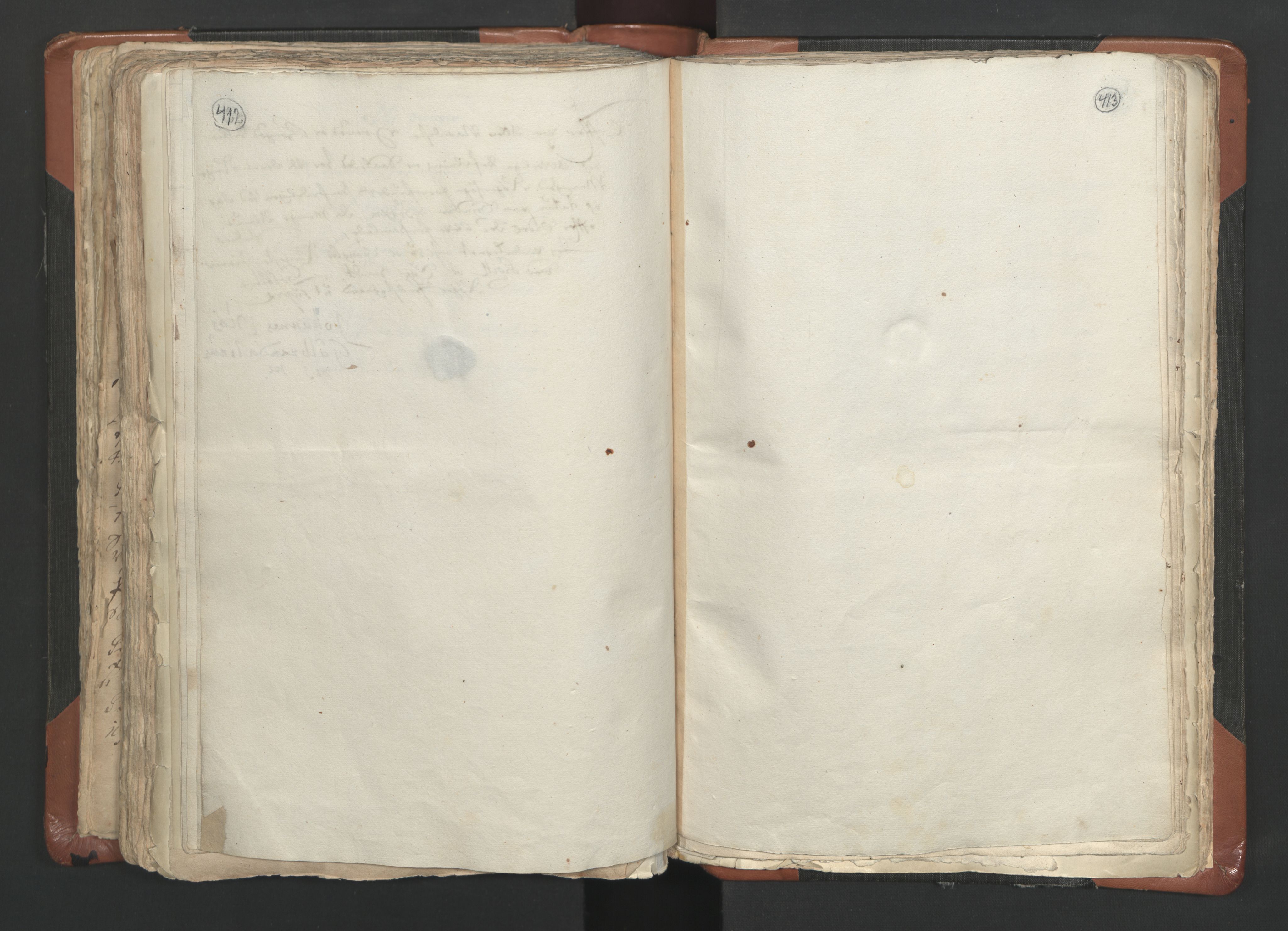 RA, Sogneprestenes manntall 1664-1666, nr. 9: Bragernes prosti, 1664-1666, s. 412-413