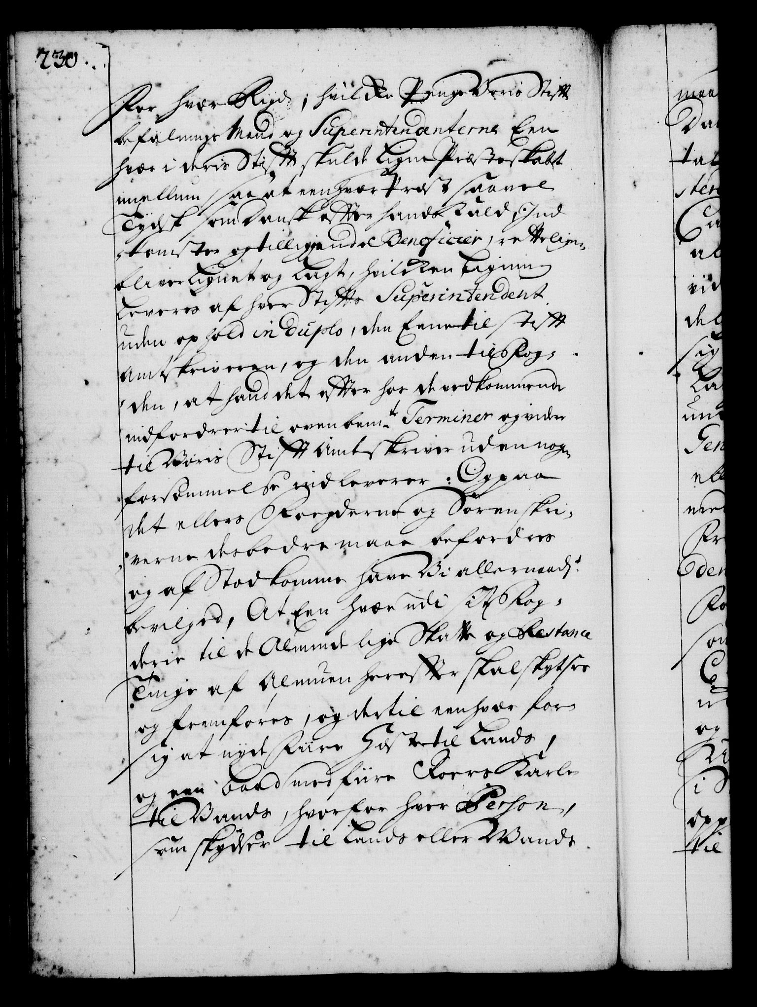 Rentekammeret, Kammerkanselliet, RA/EA-3111/G/Gg/Gga/L0001: Norsk ekspedisjonsprotokoll med register (merket RK 53.1), 1720-1723, s. 230
