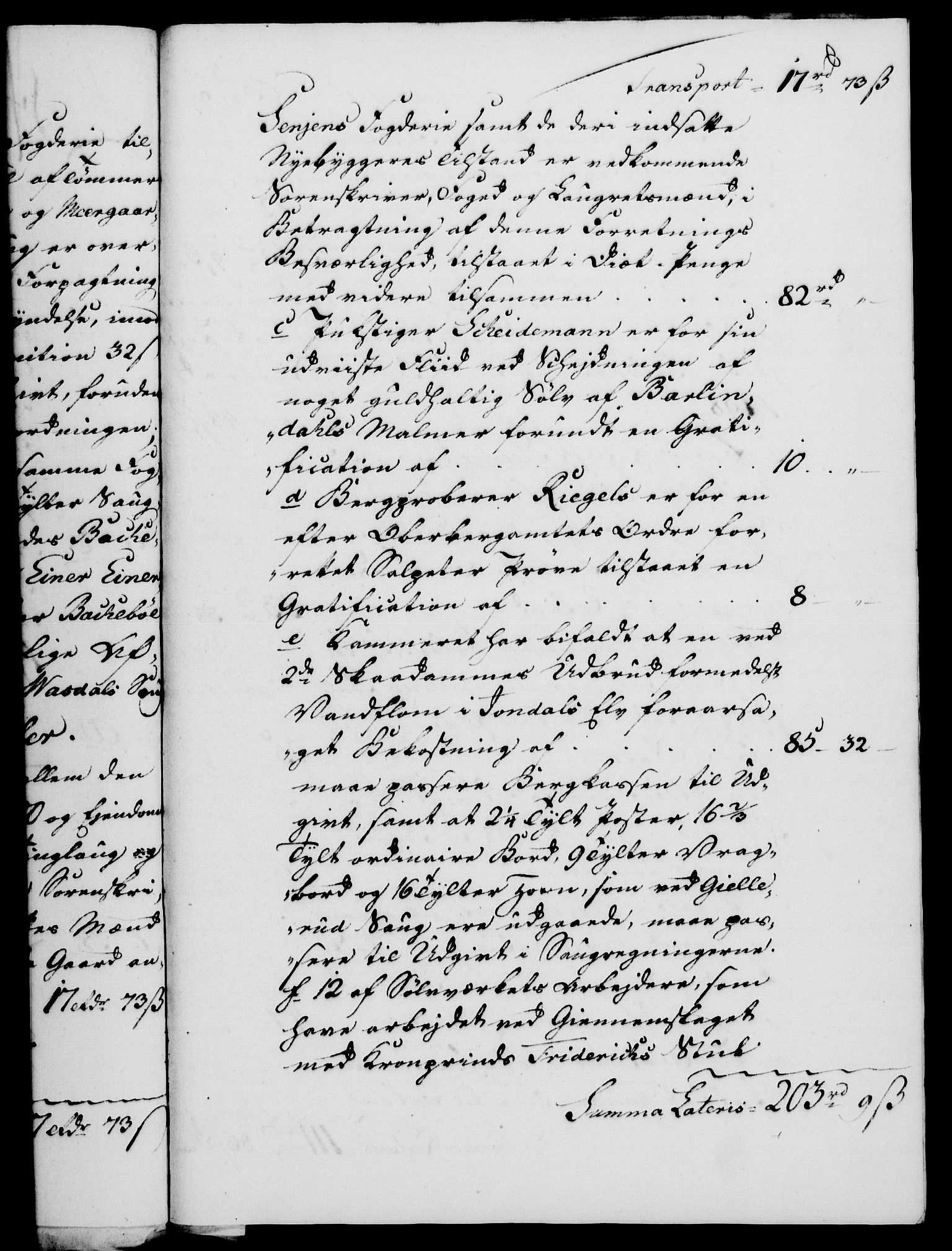 Rentekammeret, Kammerkanselliet, AV/RA-EA-3111/G/Gf/Gfa/L0082: Norsk relasjons- og resolusjonsprotokoll (merket RK 52.82), 1800, s. 67