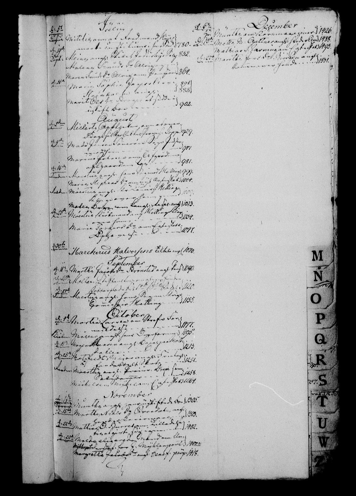 Danske Kanselli 1800-1814, AV/RA-EA-3024/H/Hg/Hga/Hgaa/L0002: Brevbok, 1800