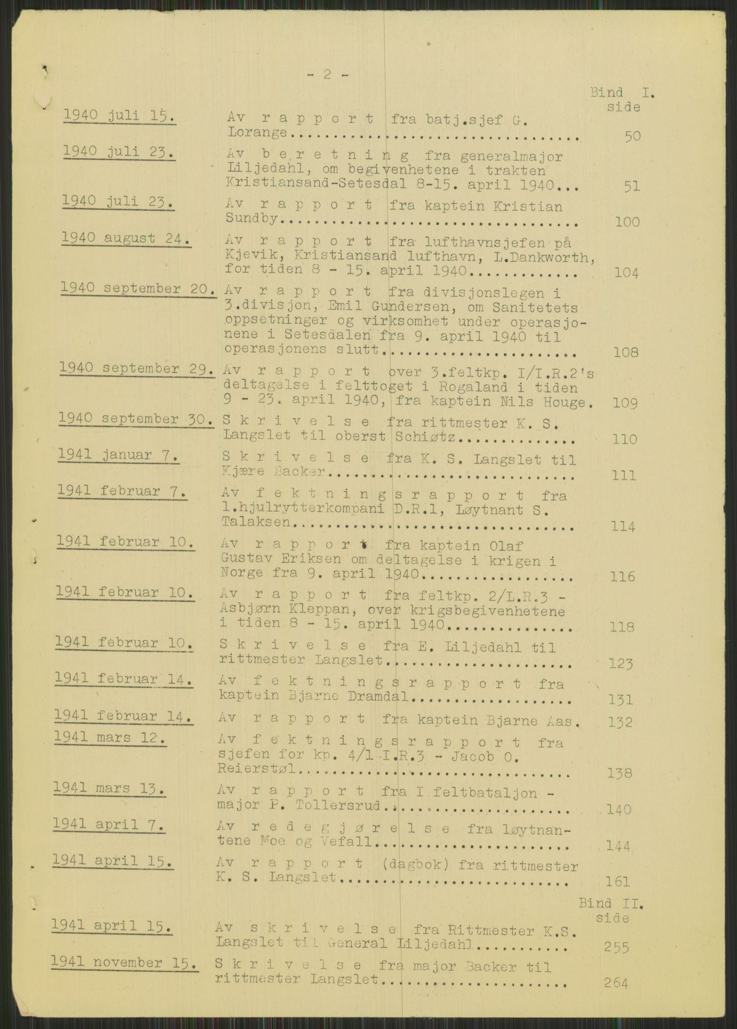 Forsvaret, Forsvarets krigshistoriske avdeling, RA/RAFA-2017/Y/Yb/L0095: II-C-11-335  -  3. Divisjon.  Sak mot general Finn Backer m.fl., 1940-1948, s. 3