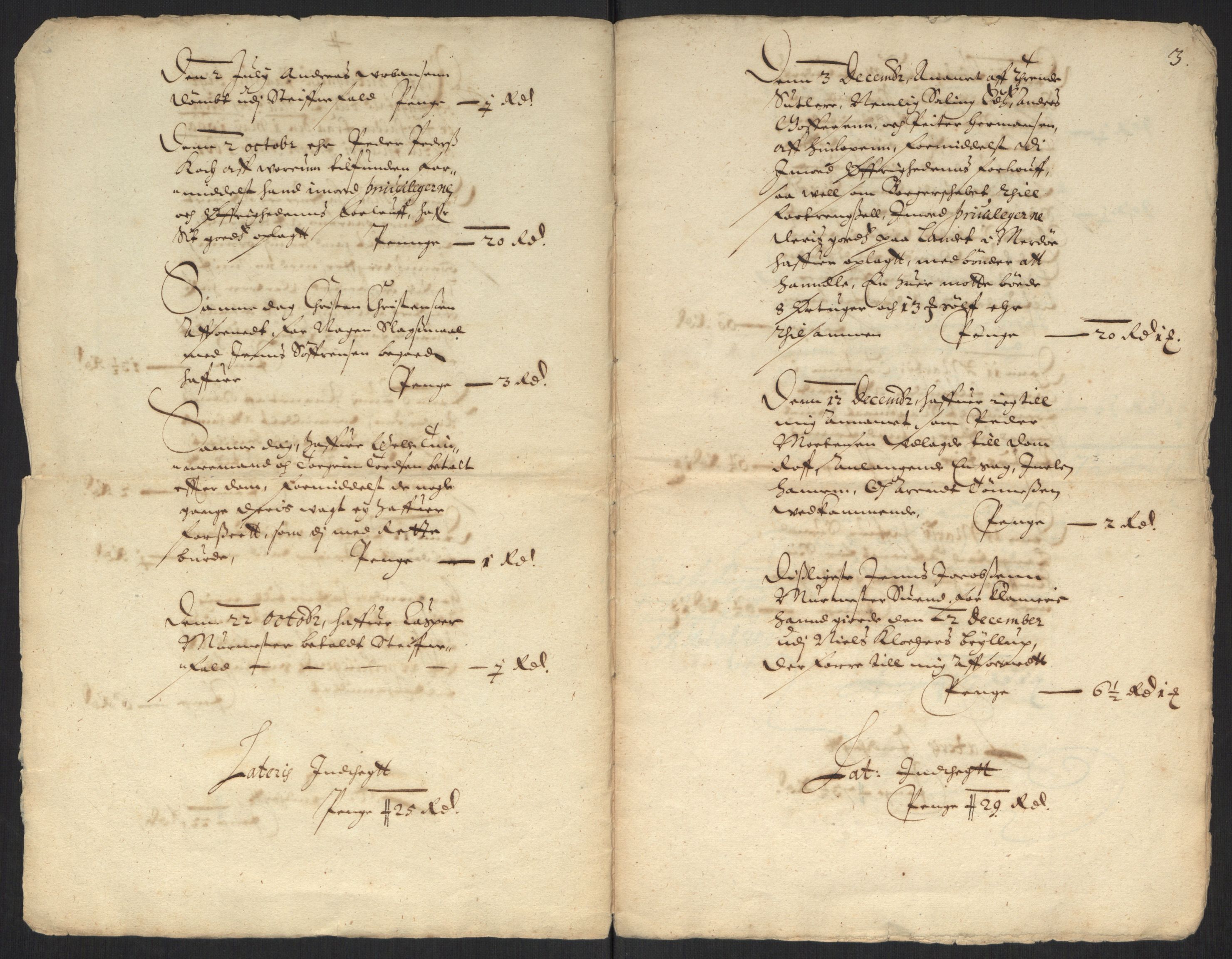 Rentekammeret inntil 1814, Reviderte regnskaper, Byregnskaper, RA/EA-4066/R/Rm/L0284: [M17] Sikt og sakefall, 1658-1680, s. 13