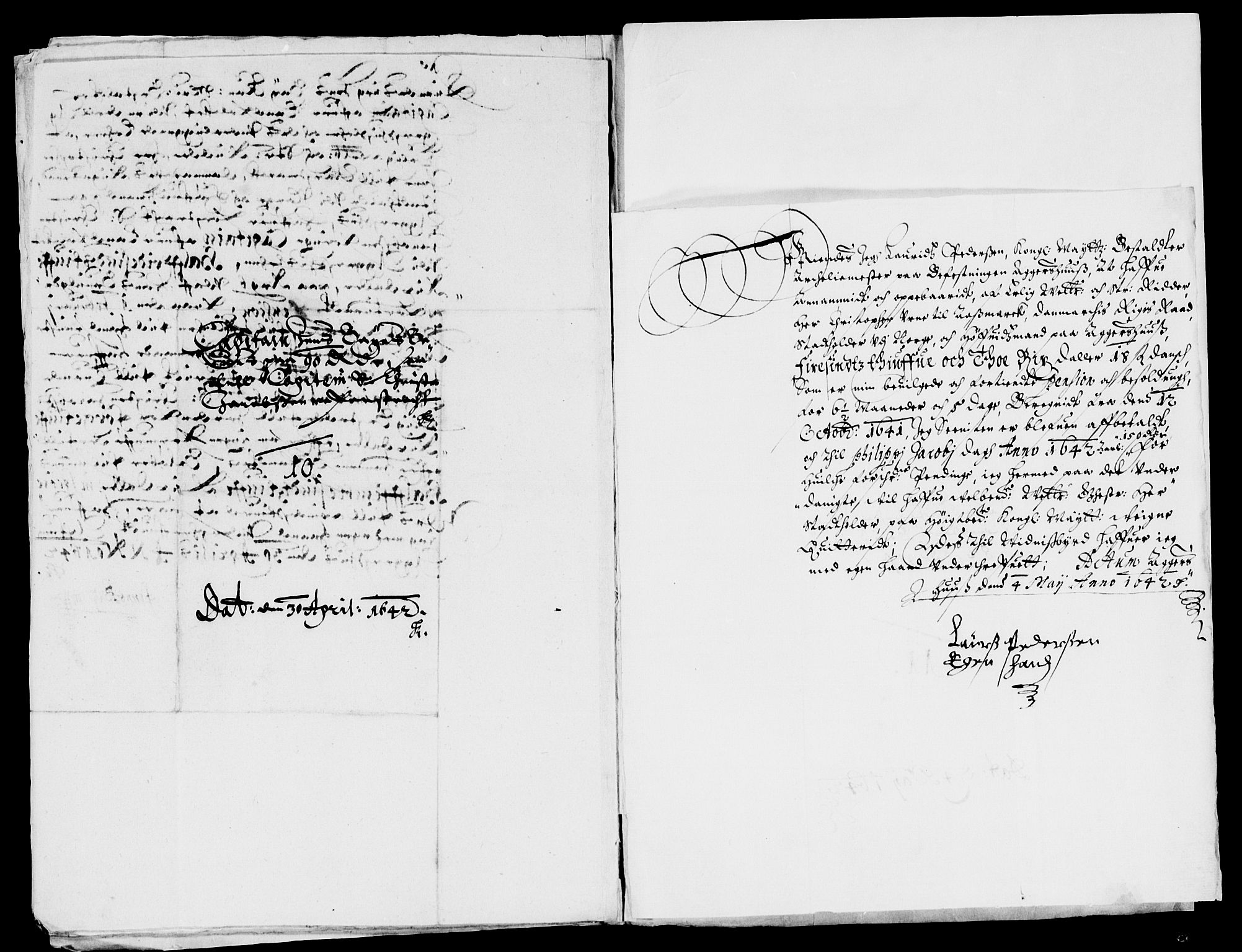 Rentekammeret inntil 1814, Reviderte regnskaper, Lensregnskaper, AV/RA-EA-5023/R/Rb/Rba/L0163: Akershus len, 1629-1642