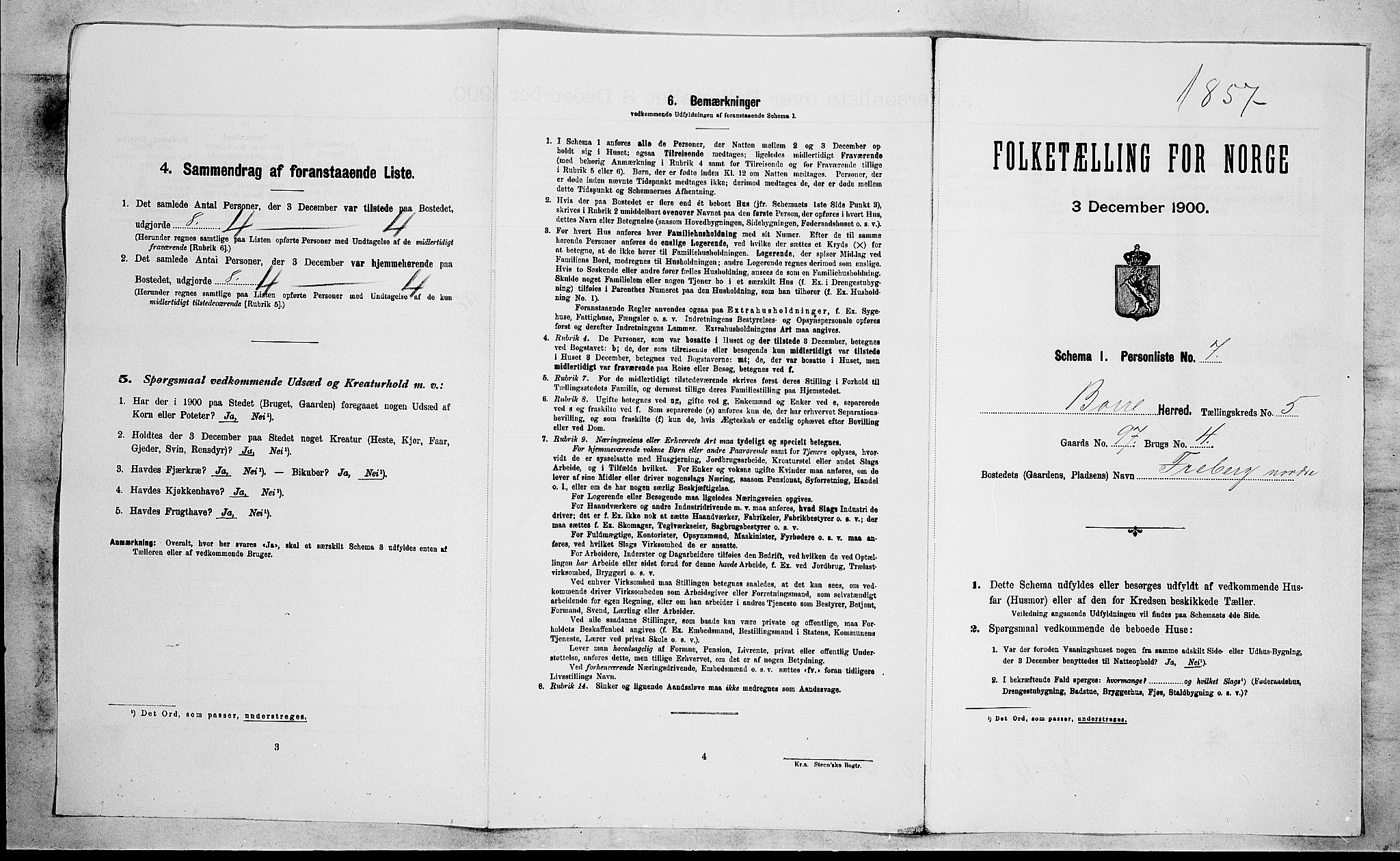 RA, Folketelling 1900 for 0717 Borre herred, 1900, s. 824