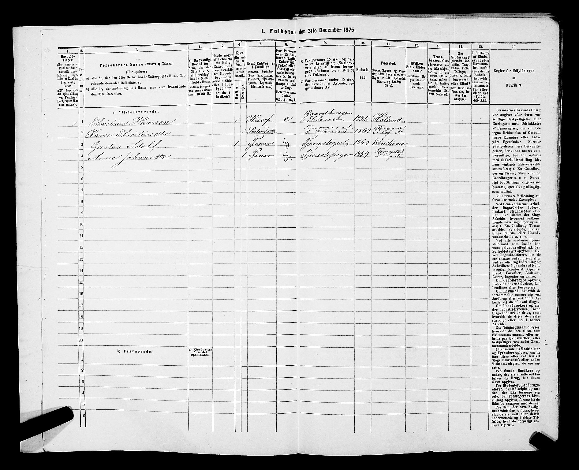 RA, Folketelling 1875 for 0122P Trøgstad prestegjeld, 1875, s. 853