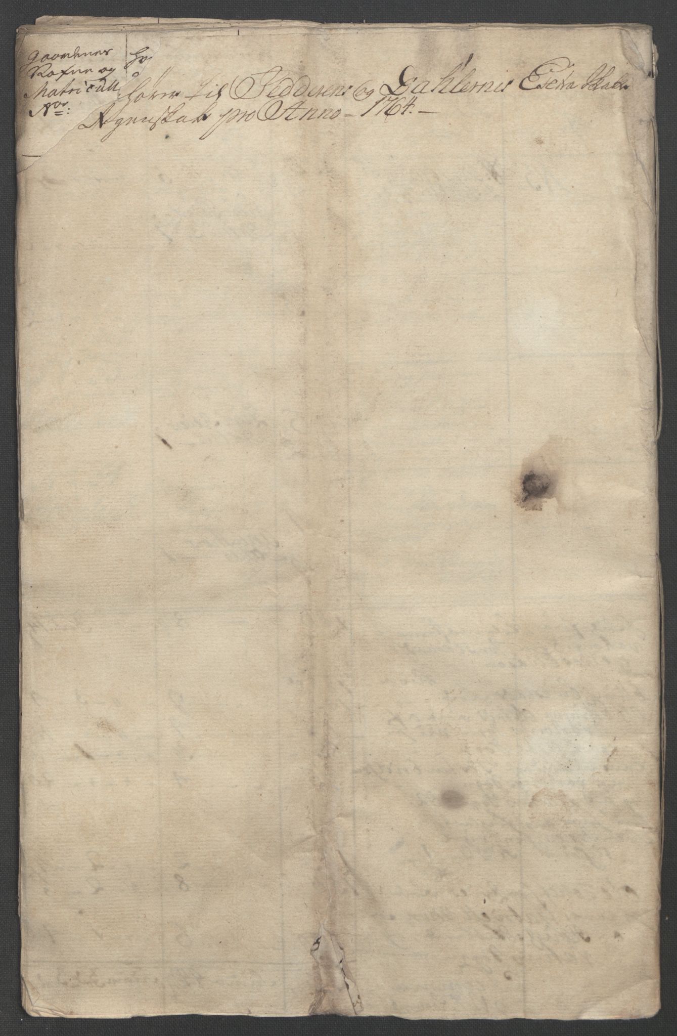 Rentekammeret inntil 1814, Reviderte regnskaper, Fogderegnskap, RA/EA-4092/R46/L2835: Ekstraskatten Jæren og Dalane, 1762-1764, s. 249