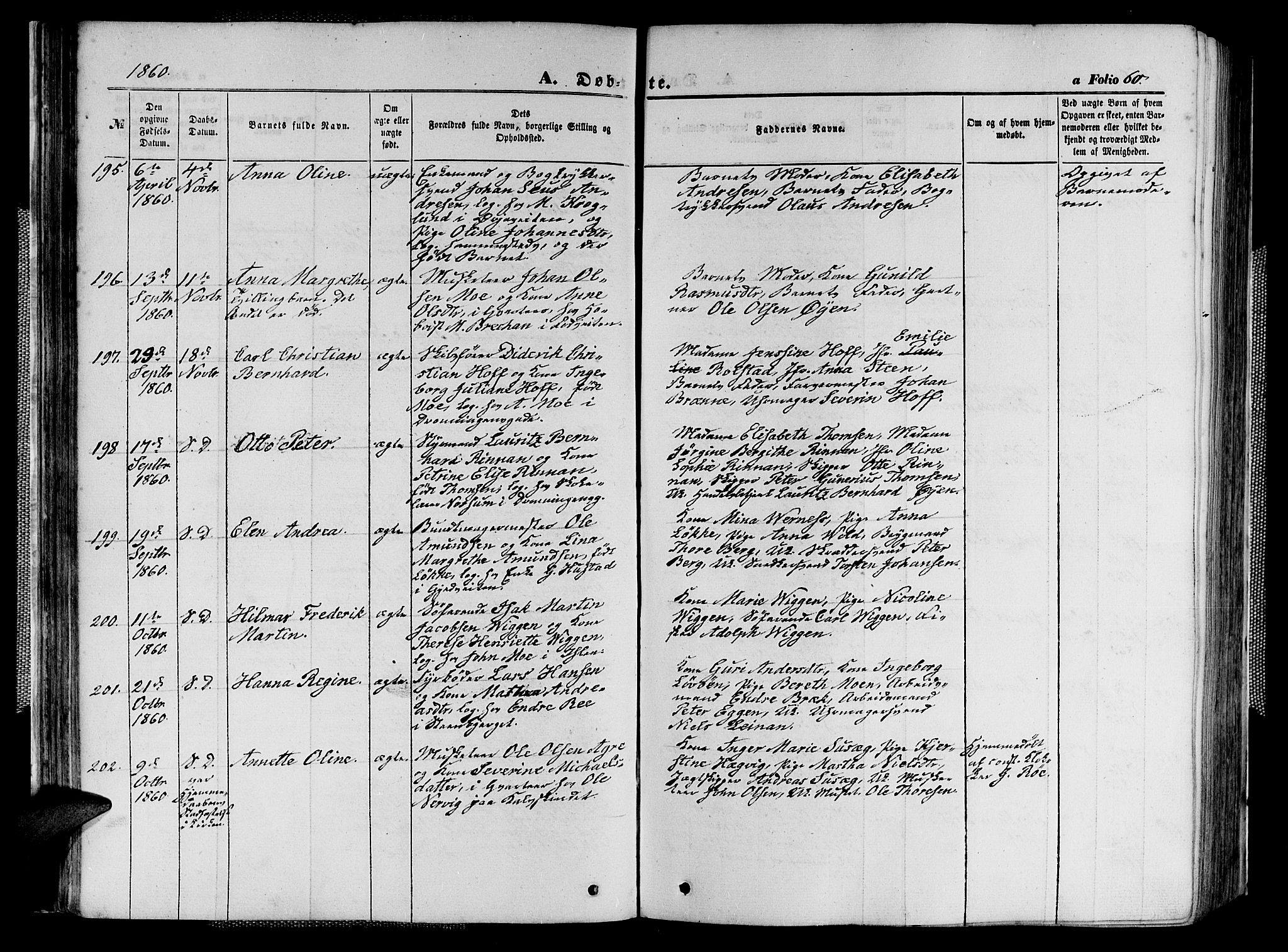 Ministerialprotokoller, klokkerbøker og fødselsregistre - Sør-Trøndelag, AV/SAT-A-1456/602/L0139: Klokkerbok nr. 602C07, 1859-1864, s. 60