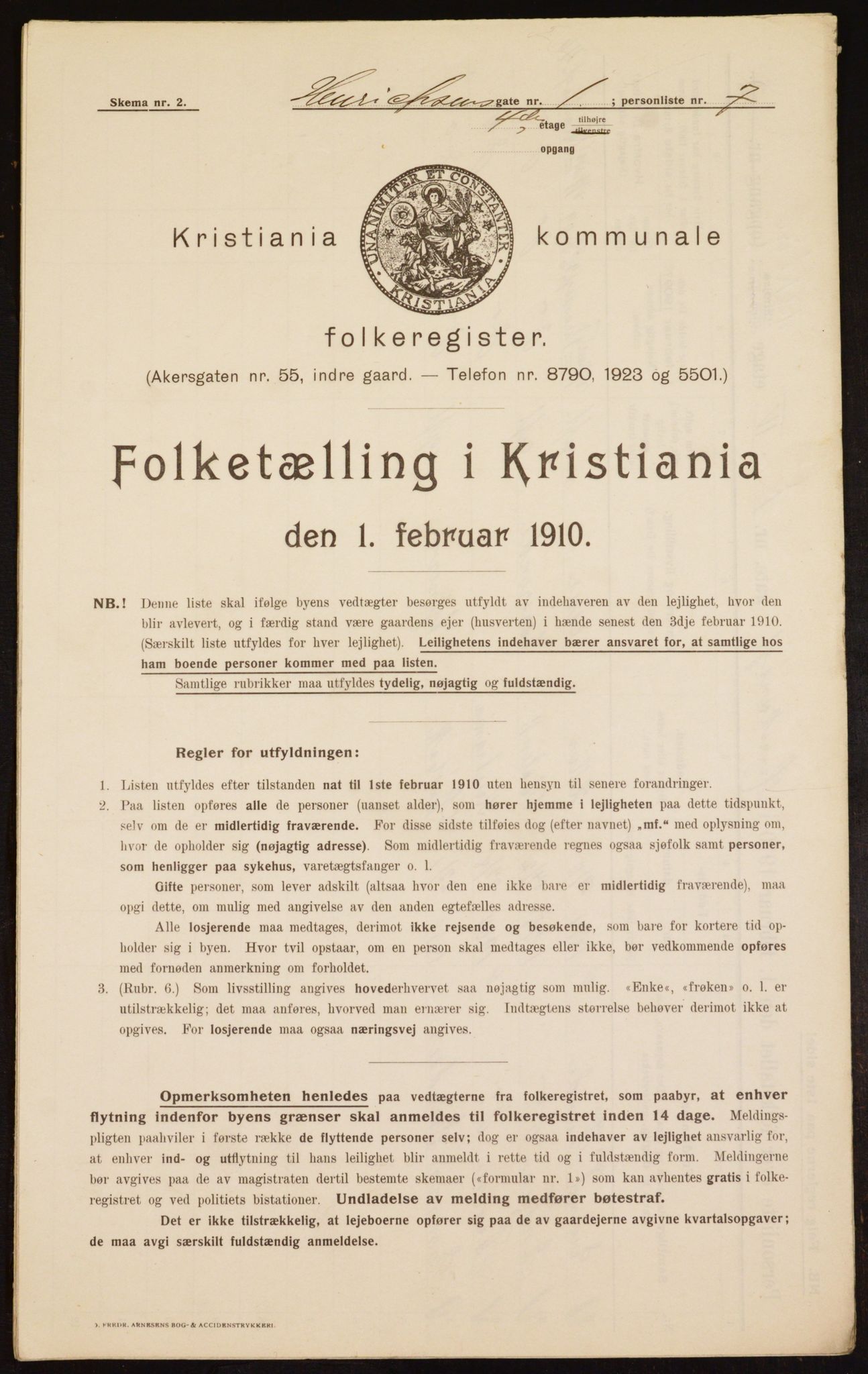 OBA, Kommunal folketelling 1.2.1910 for Kristiania, 1910, s. 37793