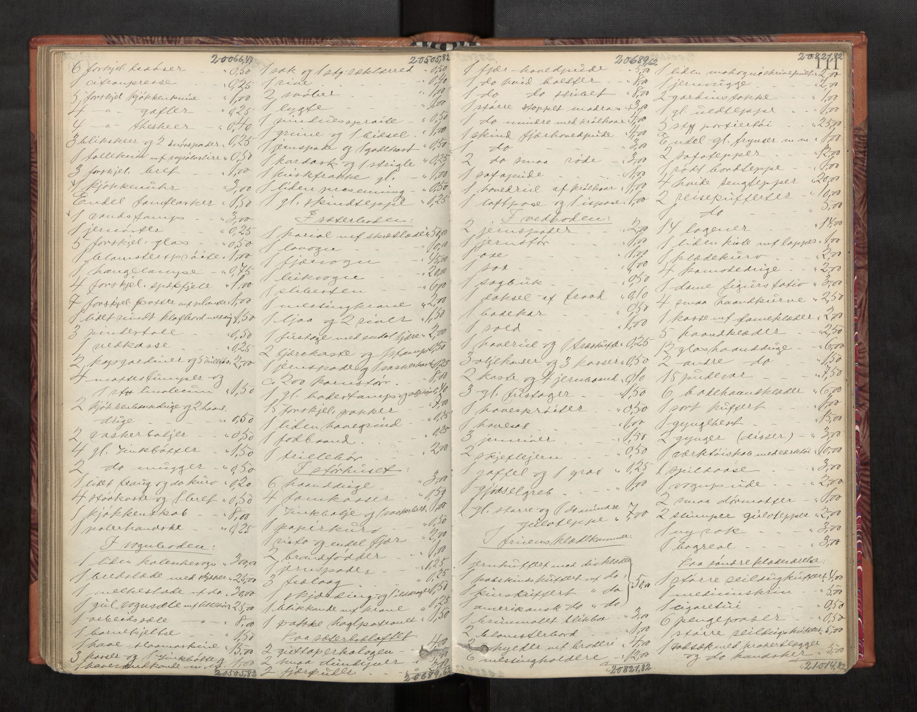 Strinda og Selbu sorenskriveri, AV/SAT-A-0015/3/3C/L0004: Skifteregistreringsprot., 1881-1906, s. 111