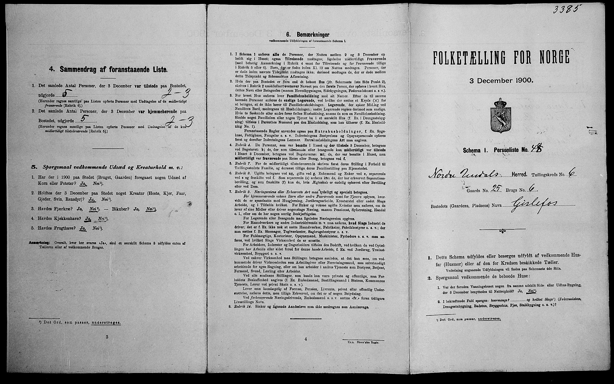 SAK, Folketelling 1900 for 1028 Nord-Audnedal herred, 1900, s. 568