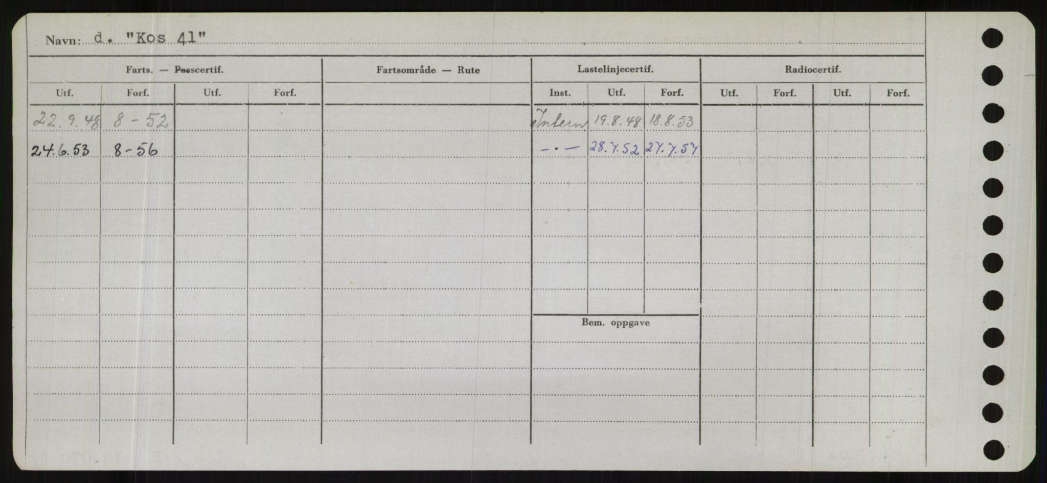 Sjøfartsdirektoratet med forløpere, Skipsmålingen, RA/S-1627/H/Hb/L0003: Fartøy, I-N, s. 178