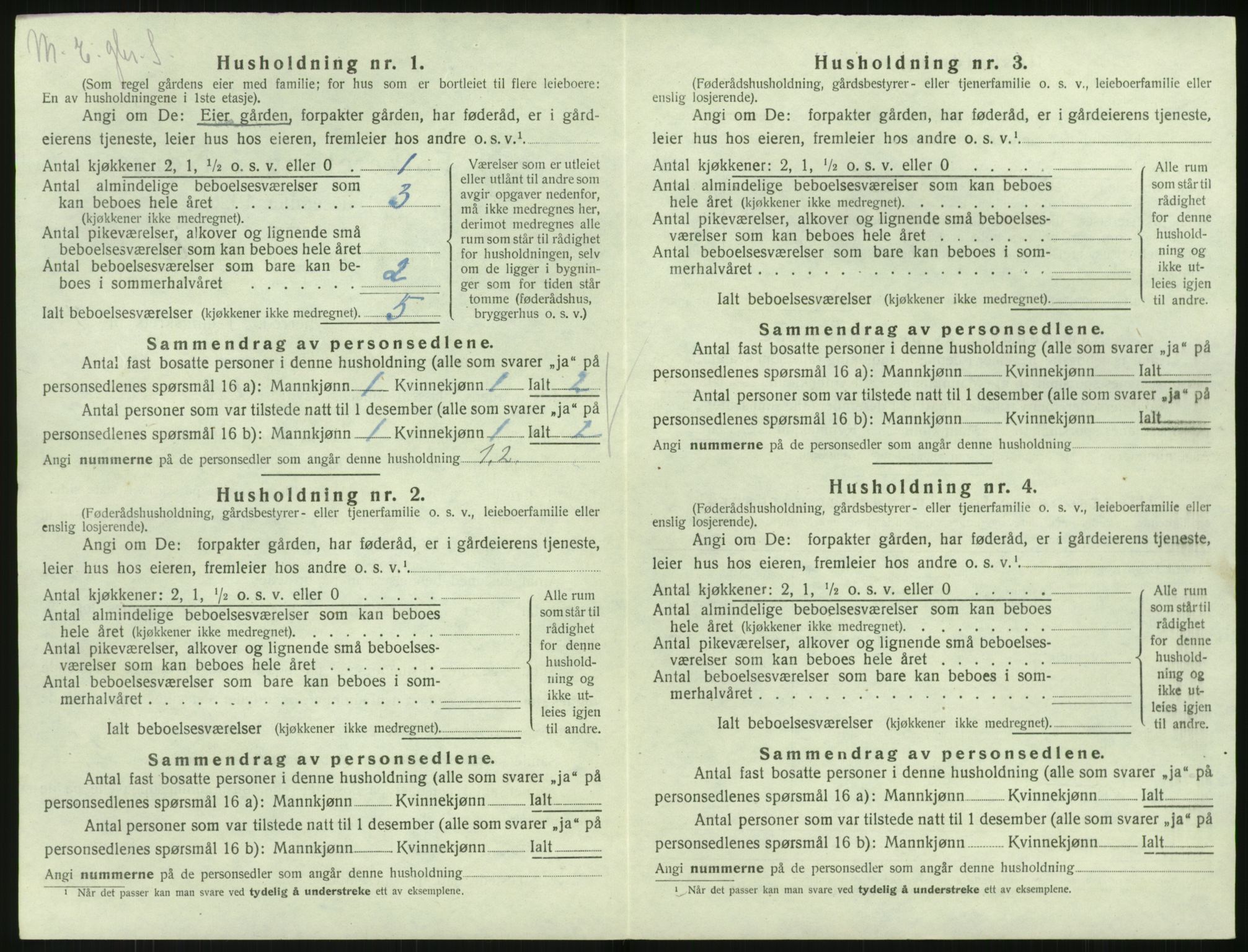 SAK, Folketelling 1920 for 0916 Flosta herred, 1920, s. 533