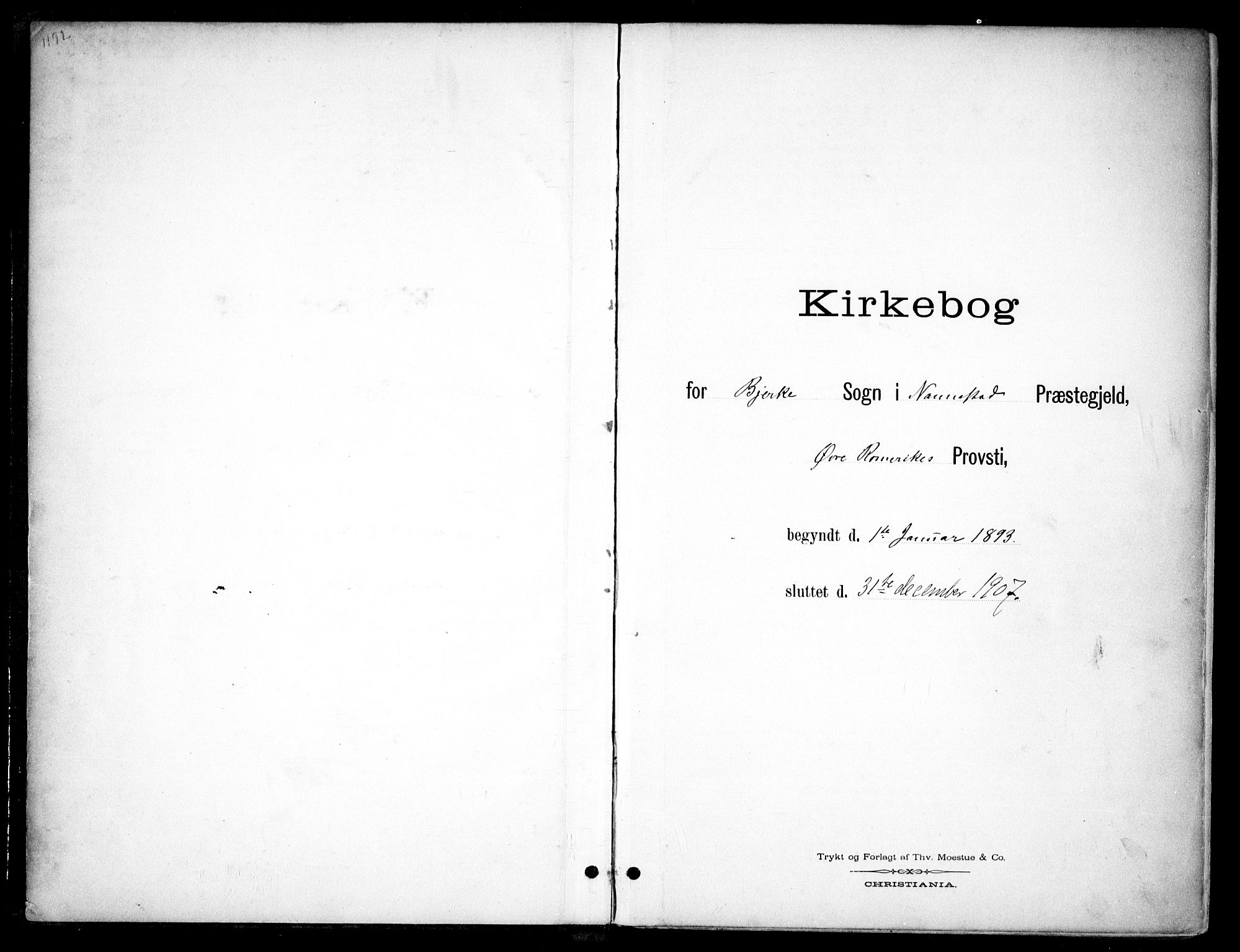 Nannestad prestekontor Kirkebøker, AV/SAO-A-10414a/F/Fc/L0002: Ministerialbok nr. III 2, 1893-1907