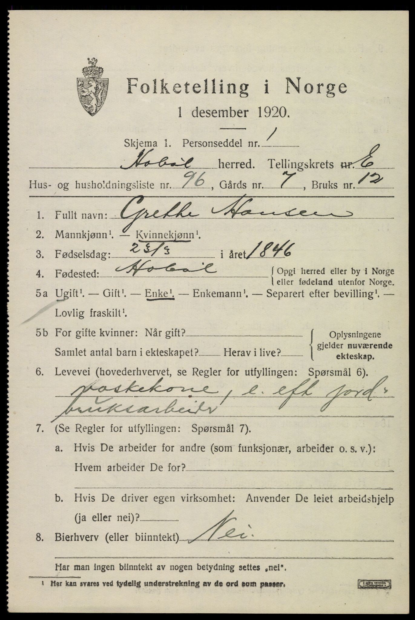 SAO, Folketelling 1920 for 0138 Hobøl herred, 1920, s. 5188