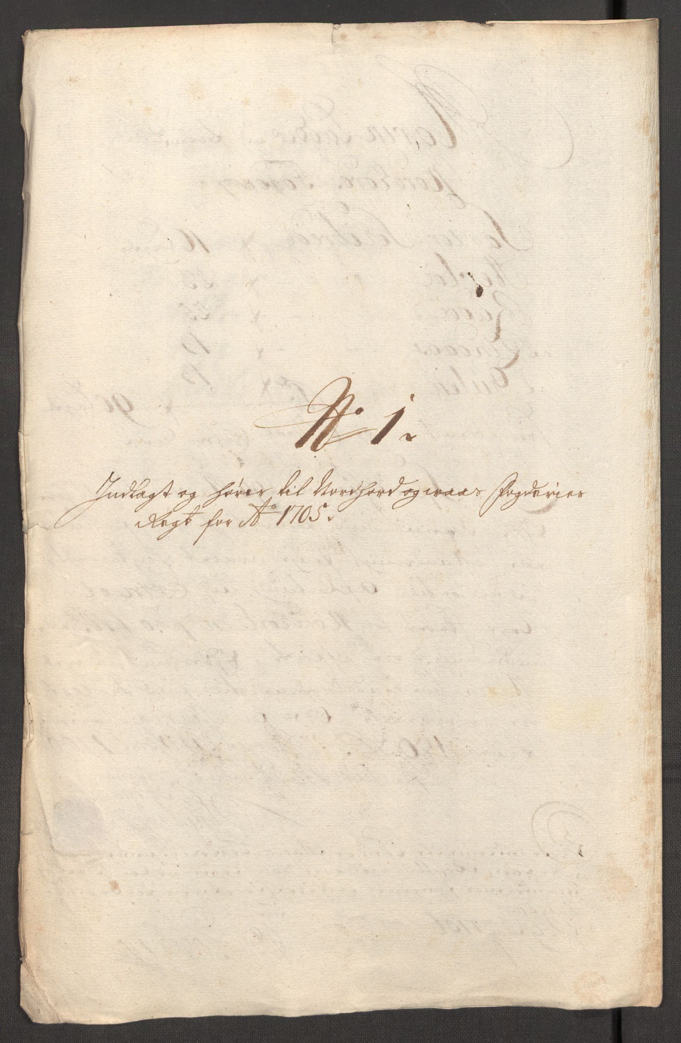 Rentekammeret inntil 1814, Reviderte regnskaper, Fogderegnskap, RA/EA-4092/R51/L3187: Fogderegnskap Nordhordland og Voss, 1704-1705, s. 231