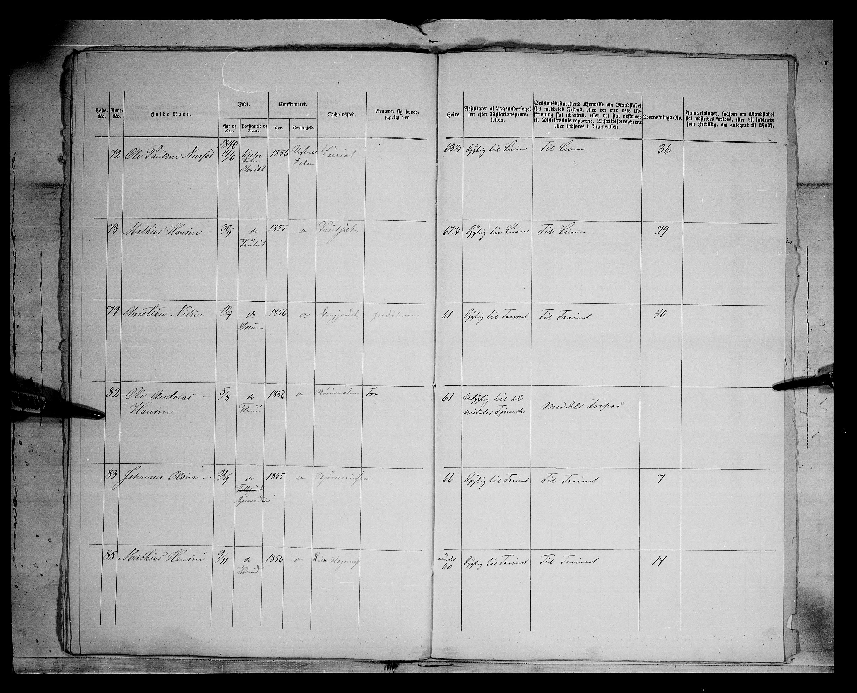 Fylkesmannen i Oppland, AV/SAH-FYO-002/1/K/Kg/L1167: Søndre og Nordre Land, Vestre Toten, 1860-1879, s. 7717