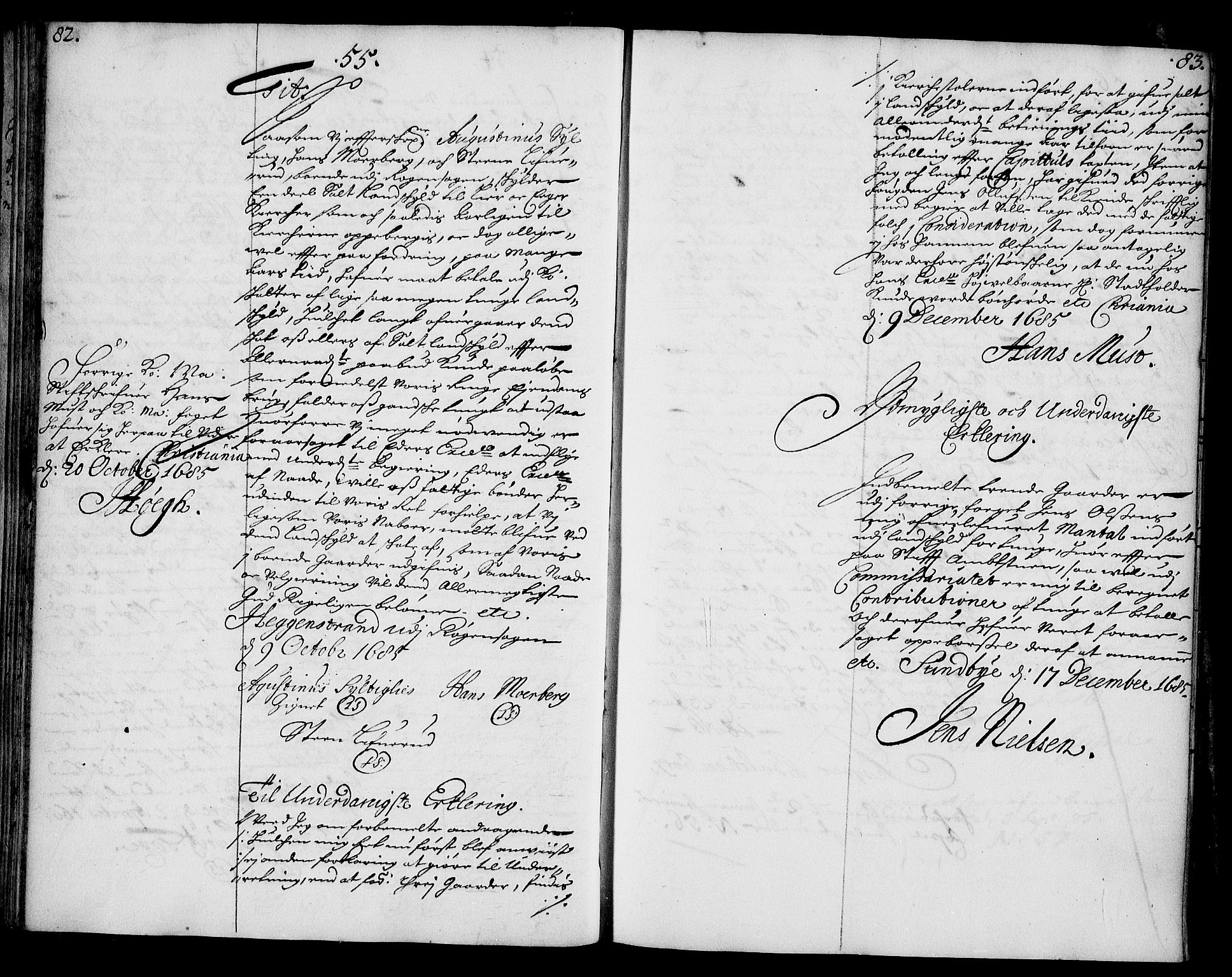 Stattholderembetet 1572-1771, RA/EA-2870/Ae/L0002: Supplikasjons- og resolusjonsprotokoll, 1686, s. 82-83