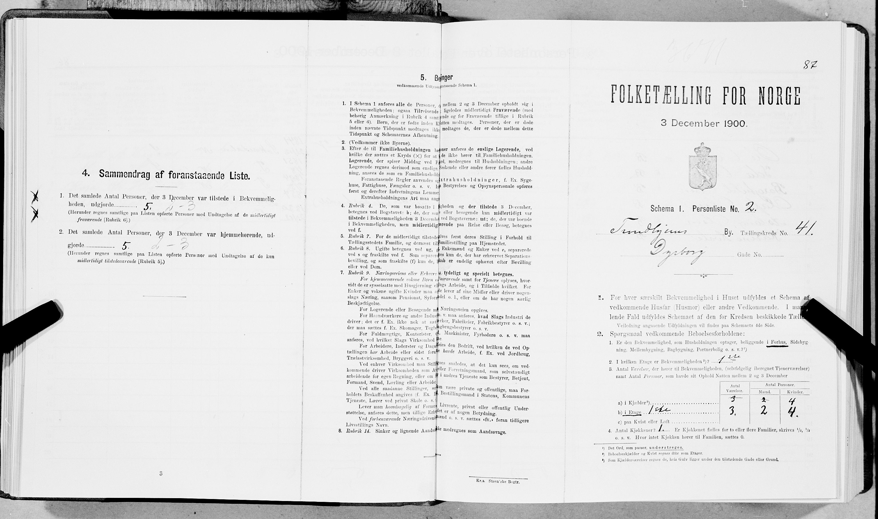 SAT, Folketelling 1900 for 1601 Trondheim kjøpstad, 1900, s. 6835
