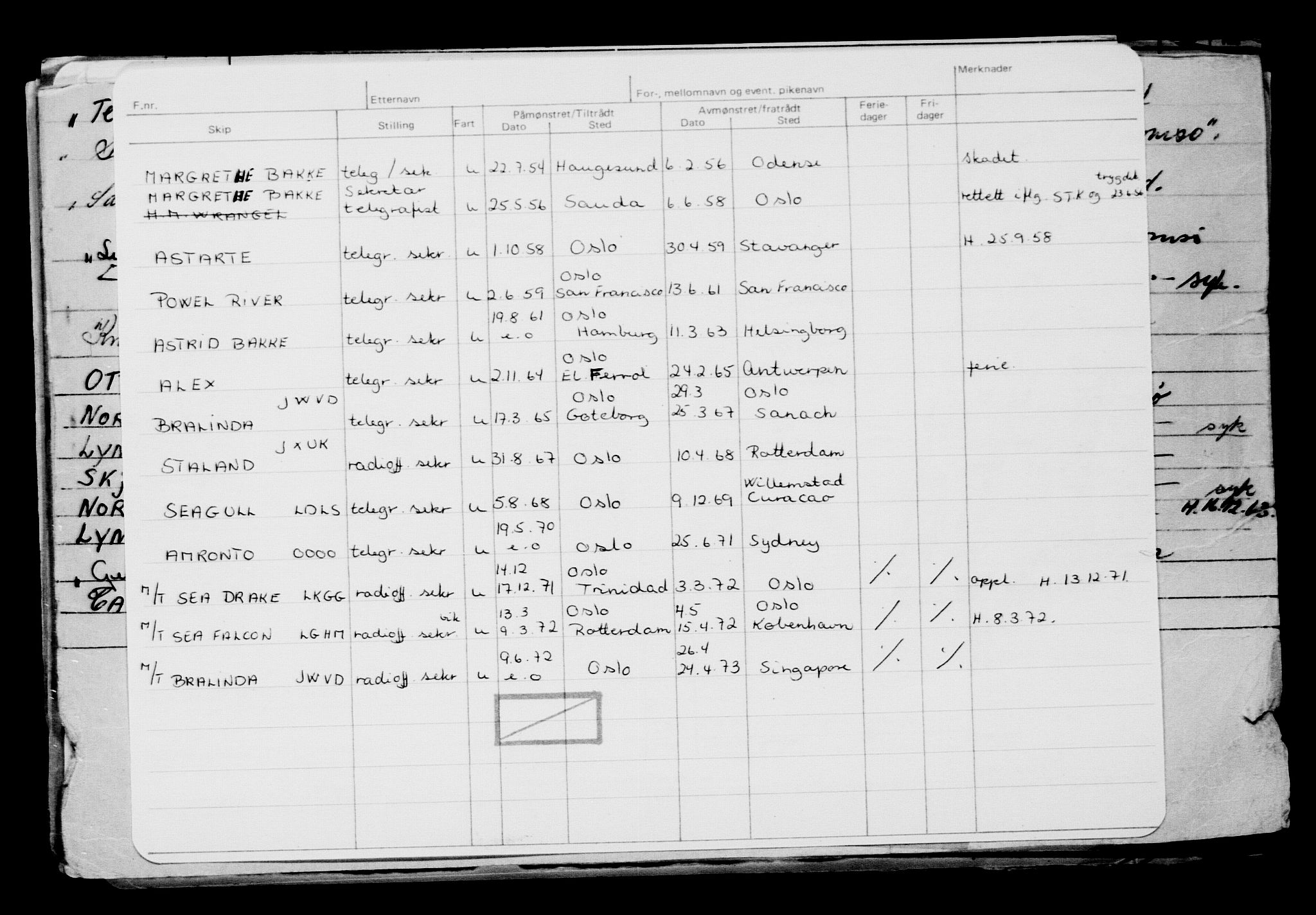 Direktoratet for sjømenn, AV/RA-S-3545/G/Gb/L0140: Hovedkort, 1916, s. 134