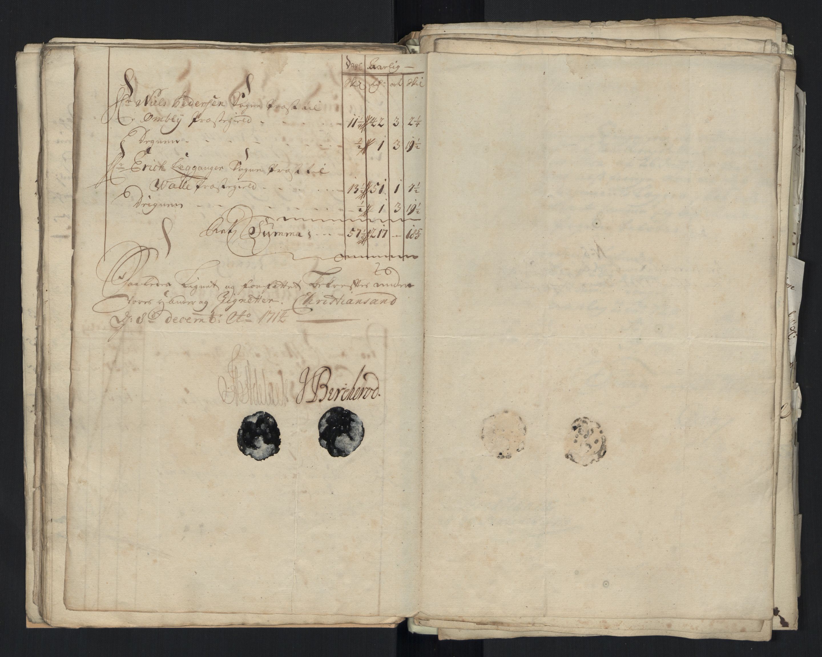 Rentekammeret inntil 1814, Reviderte regnskaper, Fogderegnskap, RA/EA-4092/R40/L2451: Fogderegnskap Råbyggelag, 1714-1715, s. 70