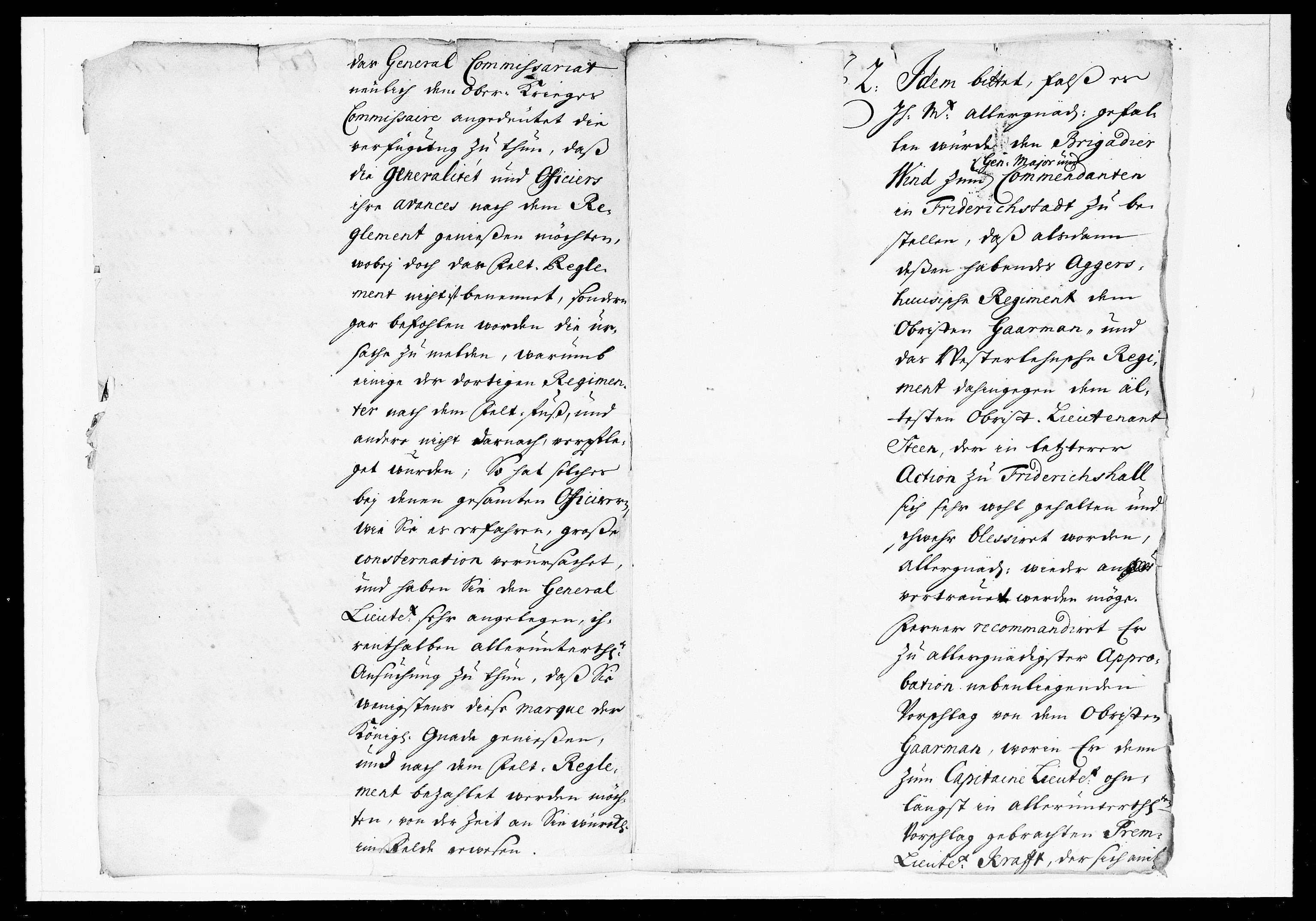 Krigskollegiet, Krigskancelliet, DRA/A-0006/-/1025-1036: Refererede sager, 1716, s. 628