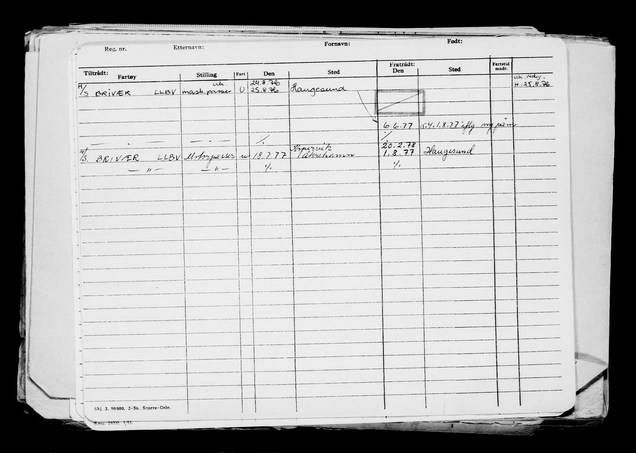 Direktoratet for sjømenn, AV/RA-S-3545/G/Gb/L0207: Hovedkort, 1922, s. 231