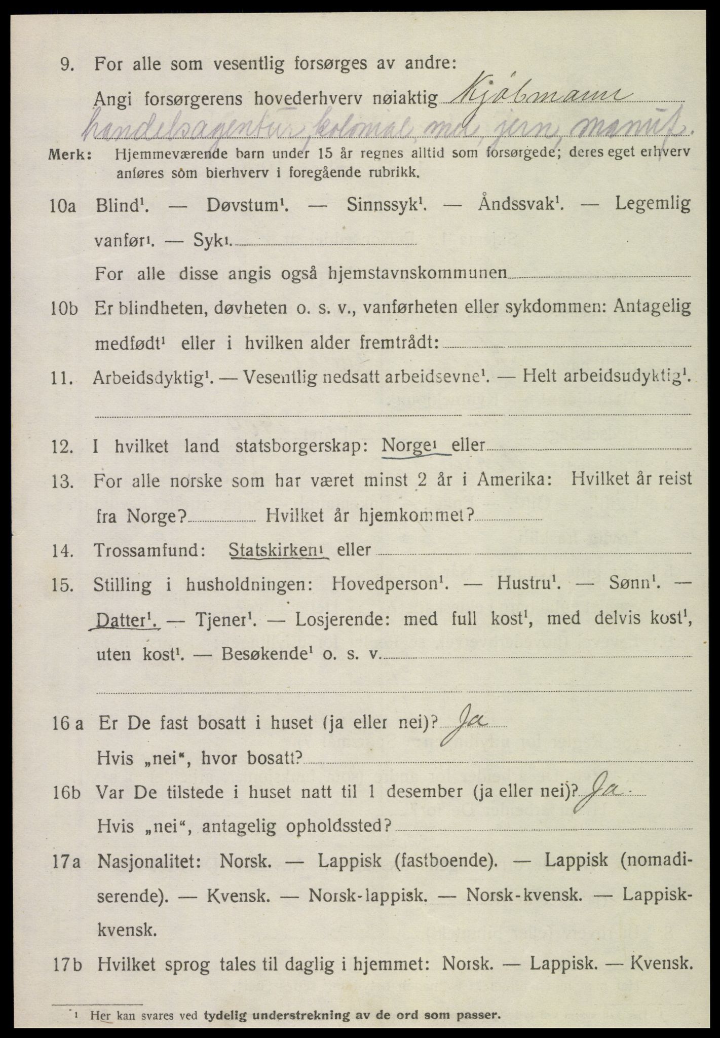 SAT, Folketelling 1920 for 1745 Vemundvik herred, 1920, s. 2248