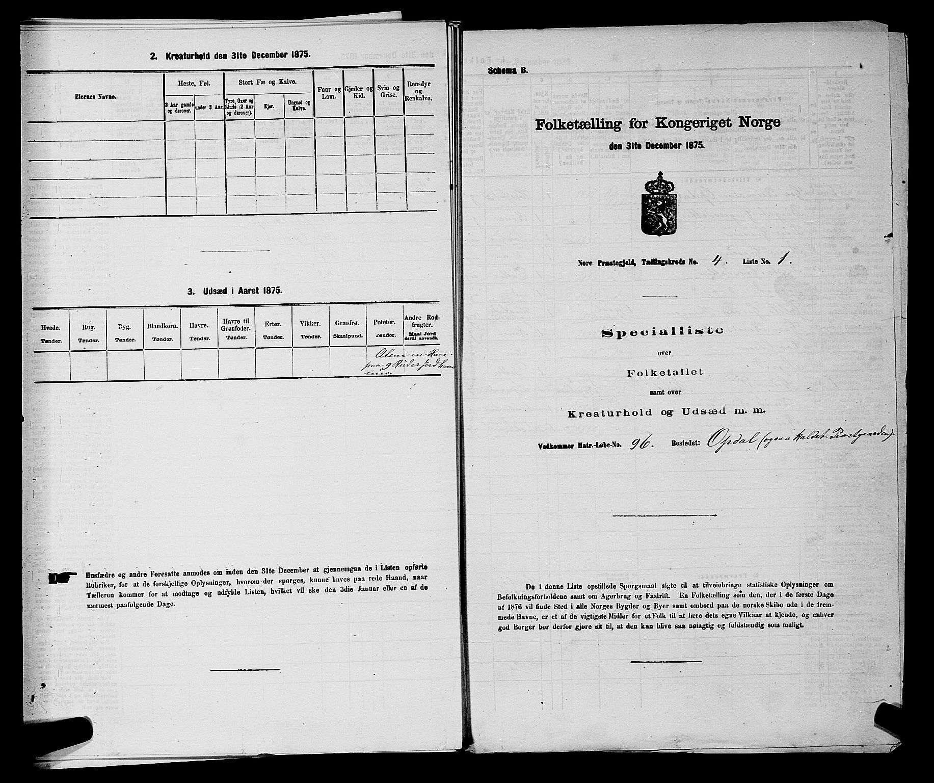 SAKO, Folketelling 1875 for 0633P Nore prestegjeld, 1875, s. 618