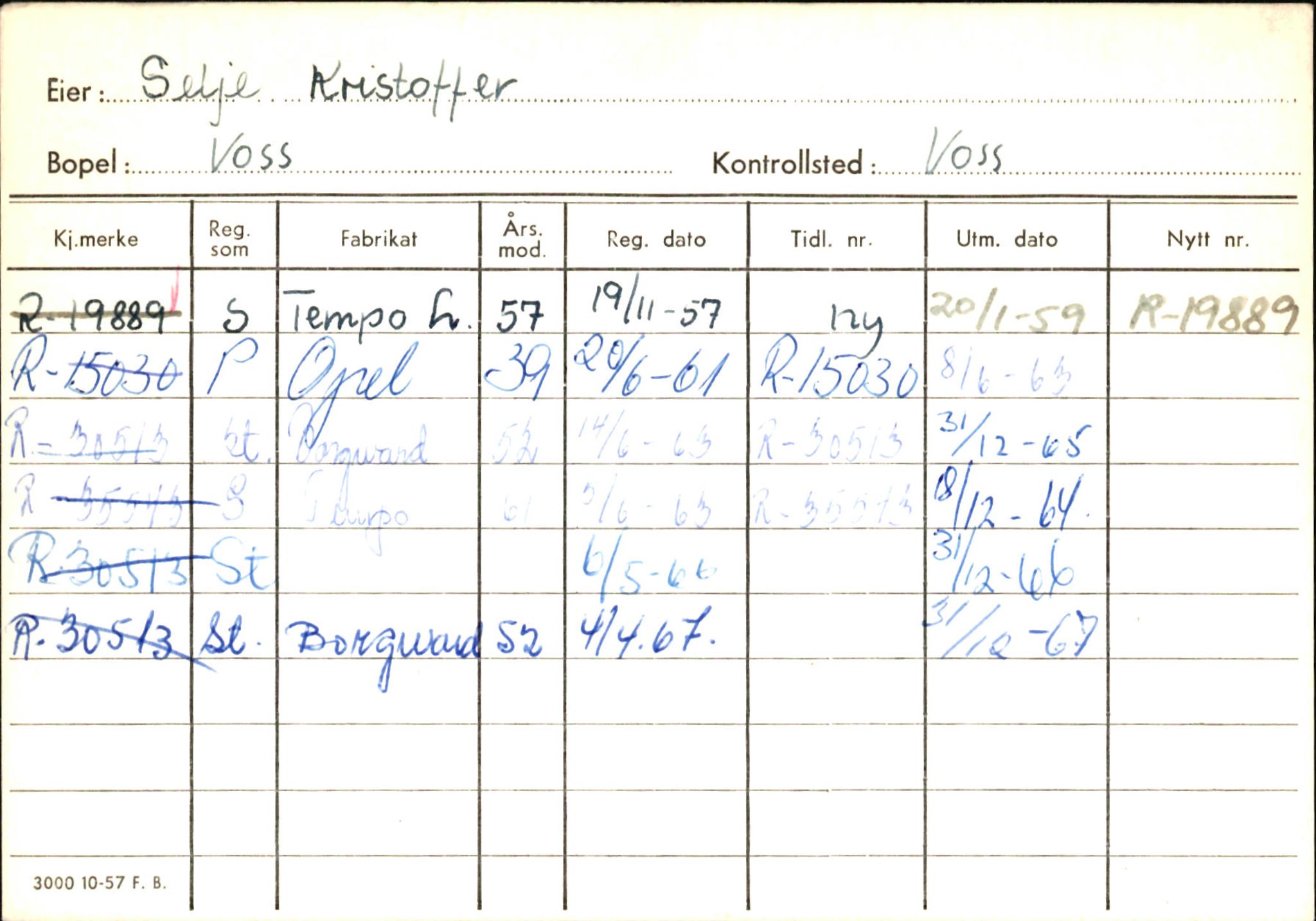 Statens vegvesen, Hordaland vegkontor, AV/SAB-A-5201/2/Ha/L0048: R-eierkort S, 1920-1971, s. 8