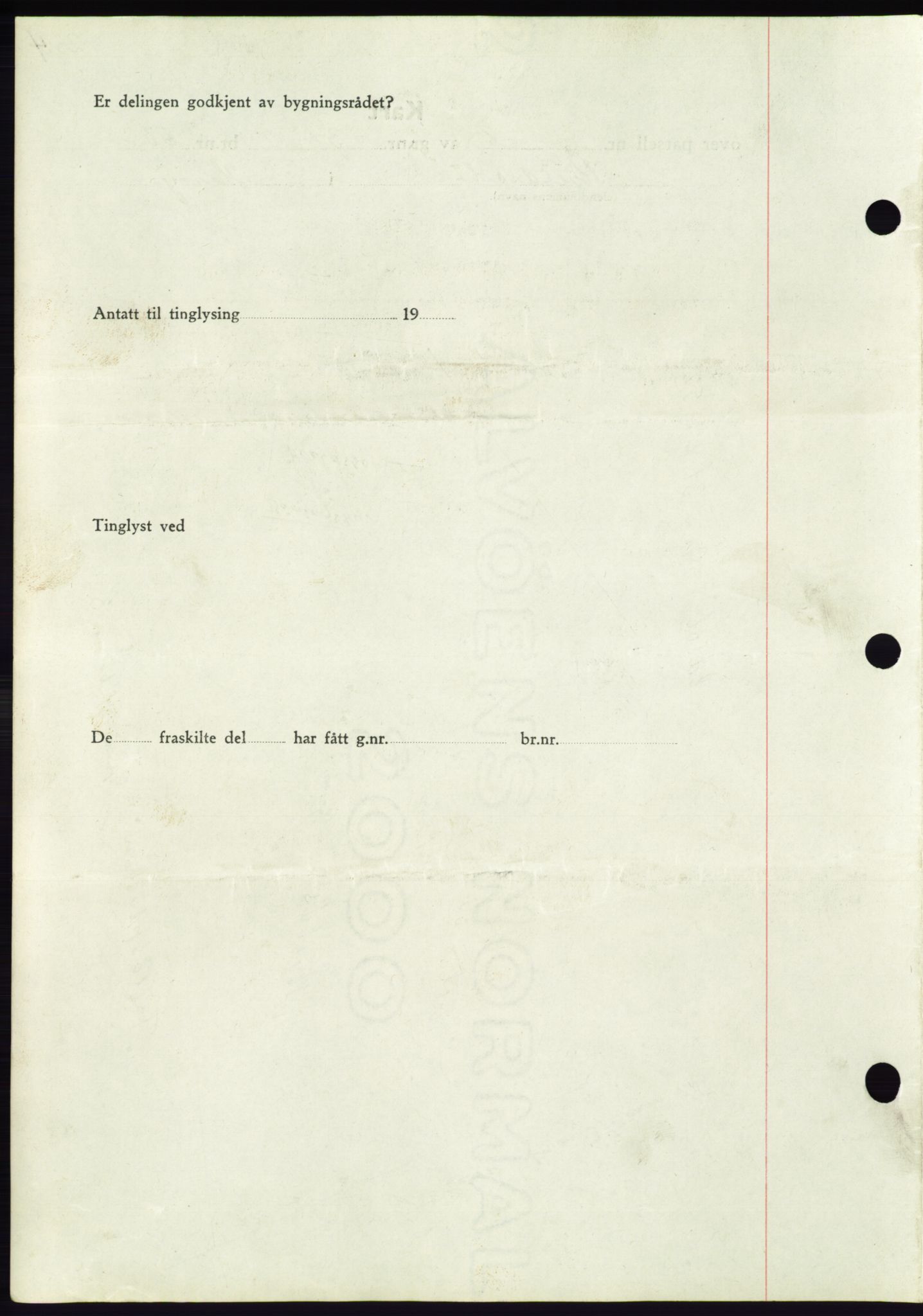 Søre Sunnmøre sorenskriveri, AV/SAT-A-4122/1/2/2C/L0067: Pantebok nr. 61, 1938-1939, Dagboknr: 238/1939