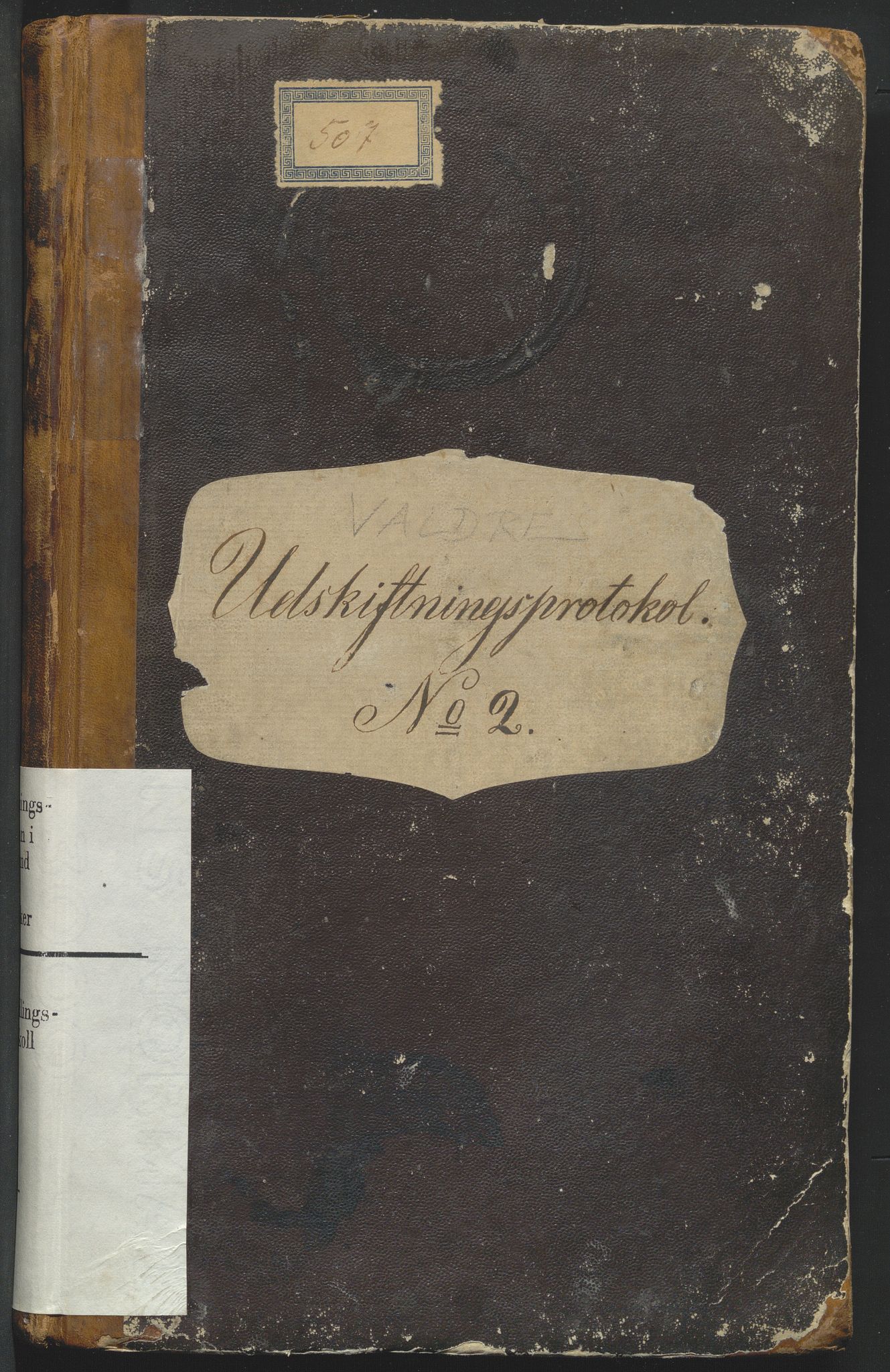 Utskiftningsformannen i Oppland fylke, AV/SAH-JORDSKIFTEO-001/H/Ha/Hag/L0001/0002: Forhandlingsprotokoller / Forhandlingsprotokoll - Valdres, 1864-1866