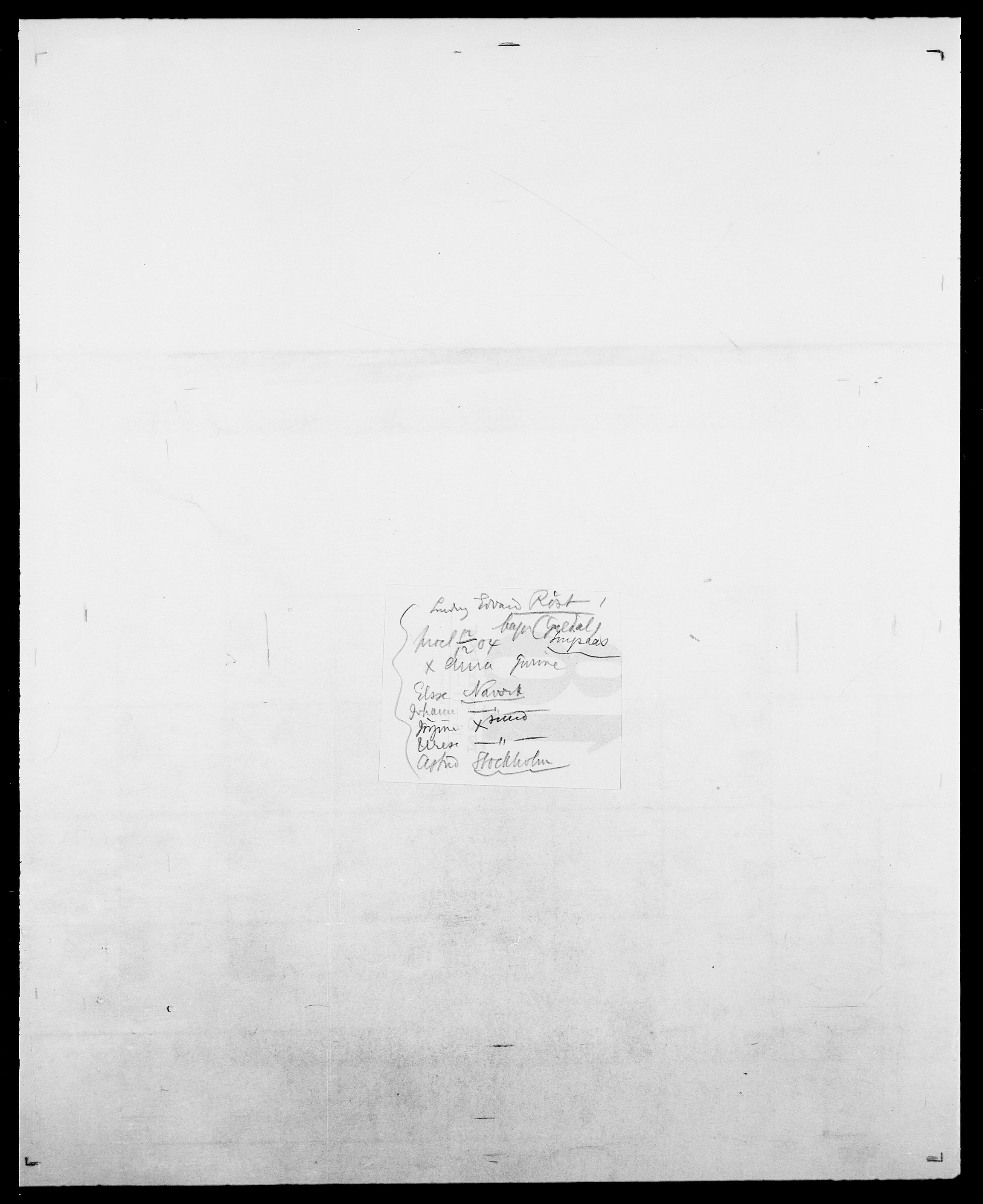 Delgobe, Charles Antoine - samling, SAO/PAO-0038/D/Da/L0033: Roald - Røyem, s. 814