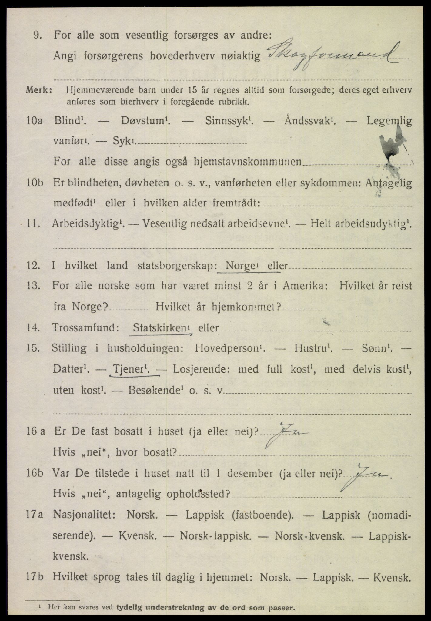 SAT, Folketelling 1920 for 1742 Grong herred, 1920, s. 4406