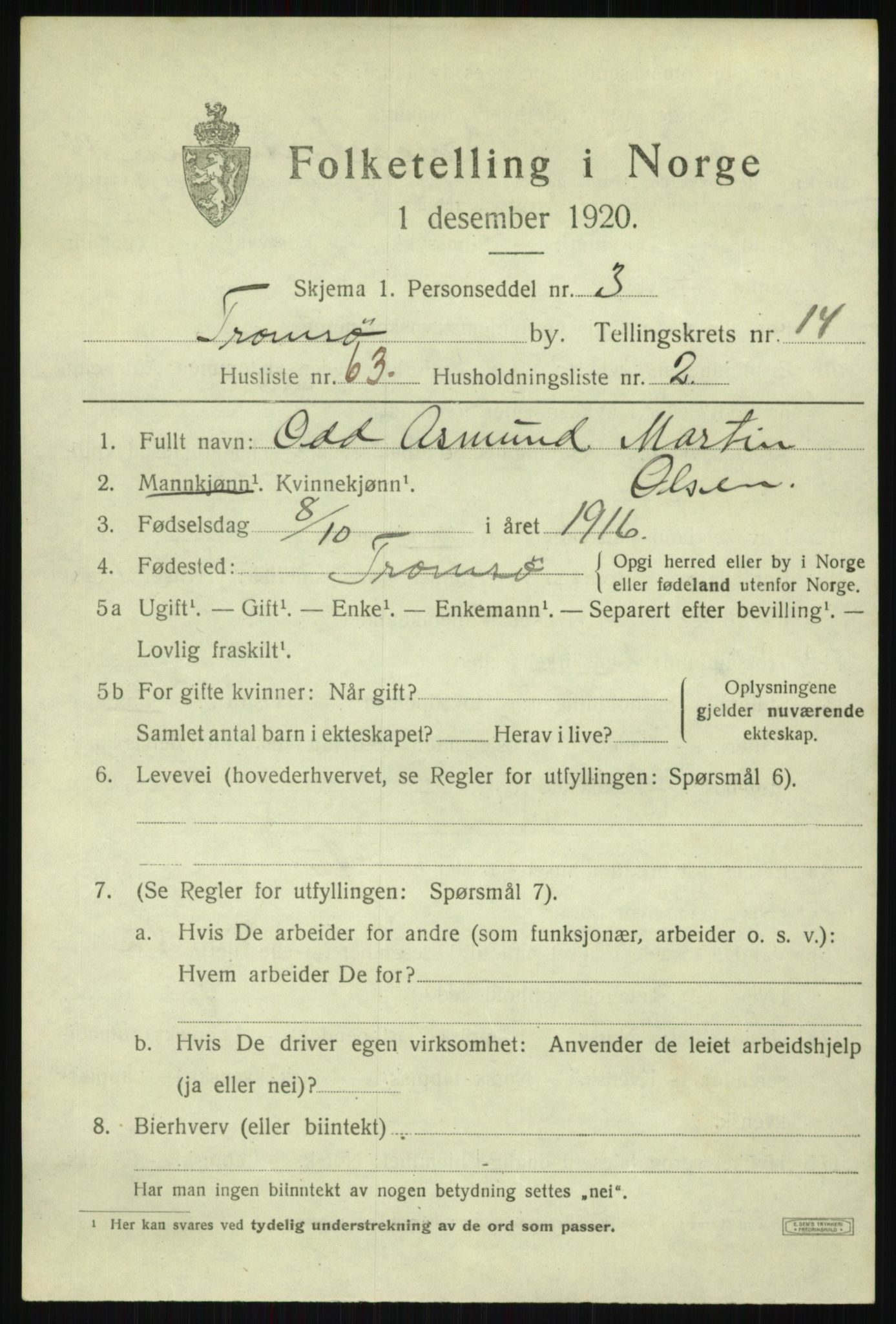 SATØ, Folketelling 1920 for 1902 Tromsø kjøpstad, 1920, s. 27703