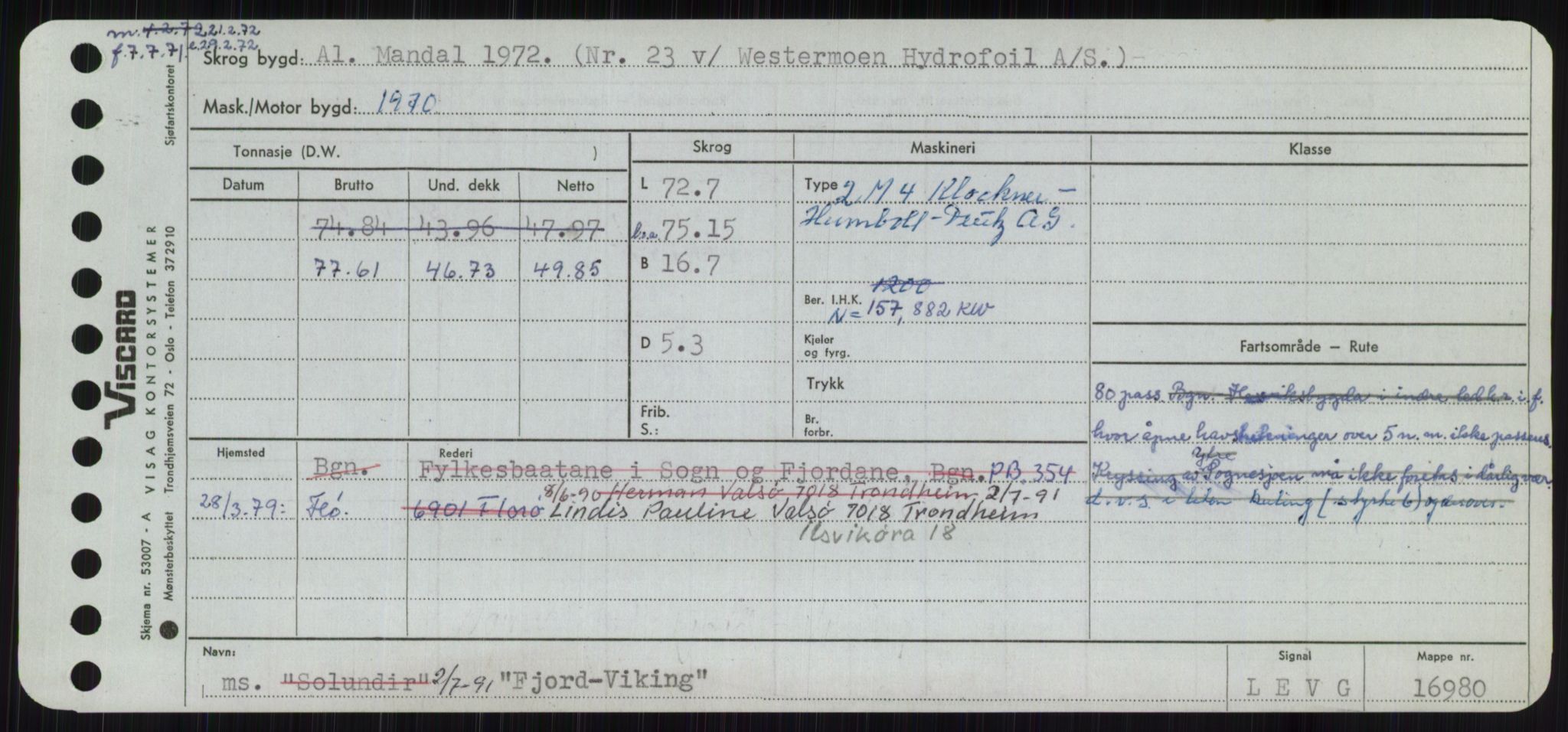 Sjøfartsdirektoratet med forløpere, Skipsmålingen, AV/RA-S-1627/H/Ha/L0002/0001: Fartøy, Eik-Hill / Fartøy, Eik-F, s. 497