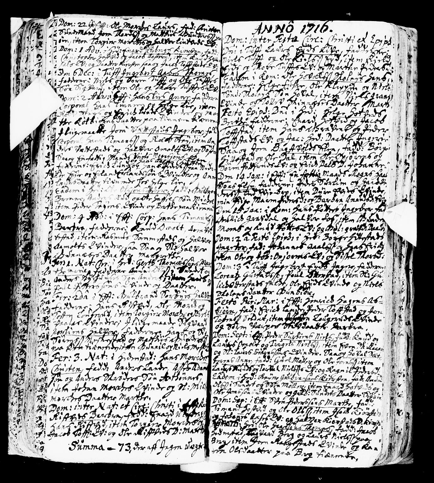 Sandsvær kirkebøker, SAKO/A-244/F/Fa/L0001: Ministerialbok nr. I 1, 1665-1725, s. 77