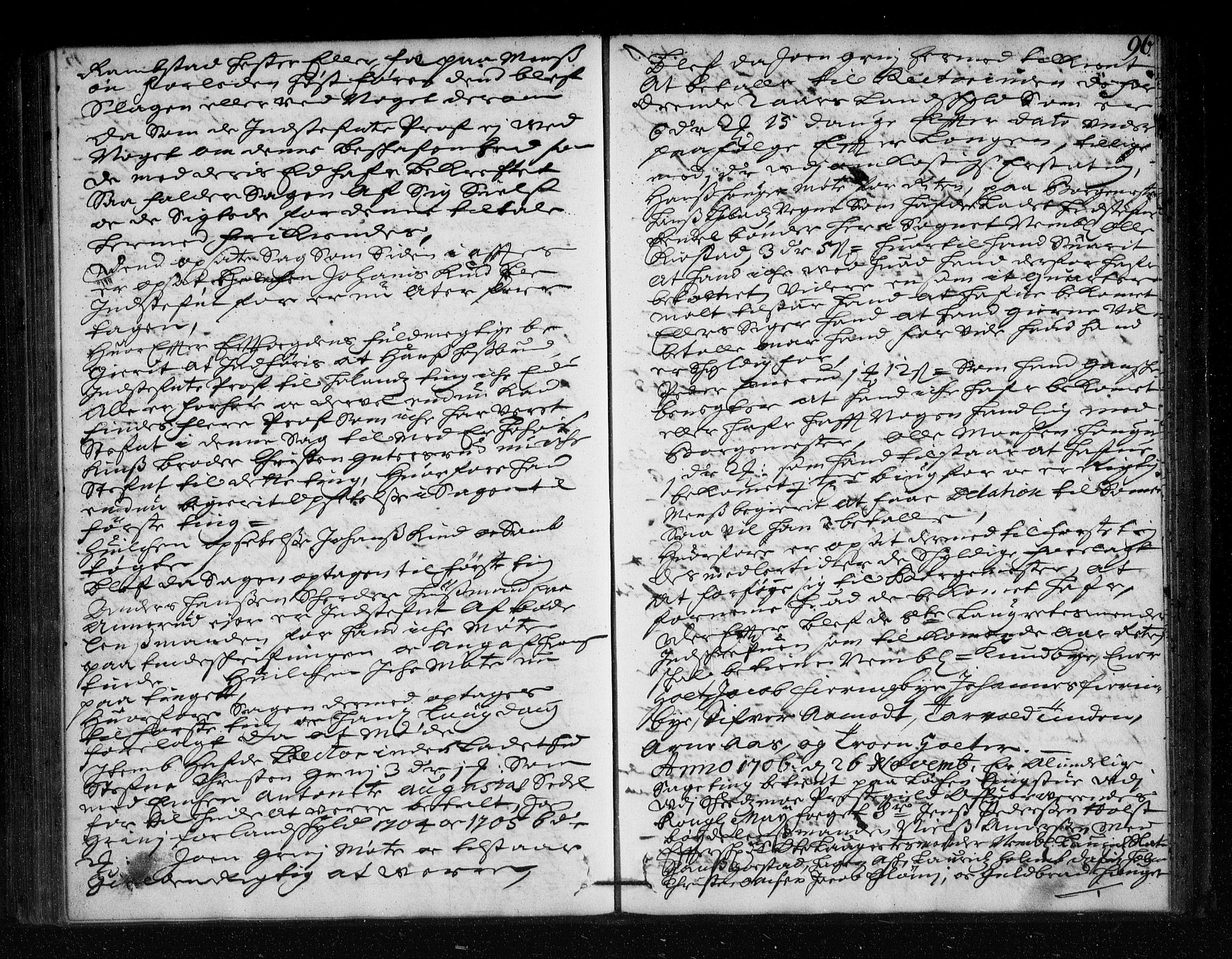 Nedre Romerike sorenskriveri, SAO/A-10469/F/Fb/L0029: Tingbok, 1706-1707, s. 95b-96a
