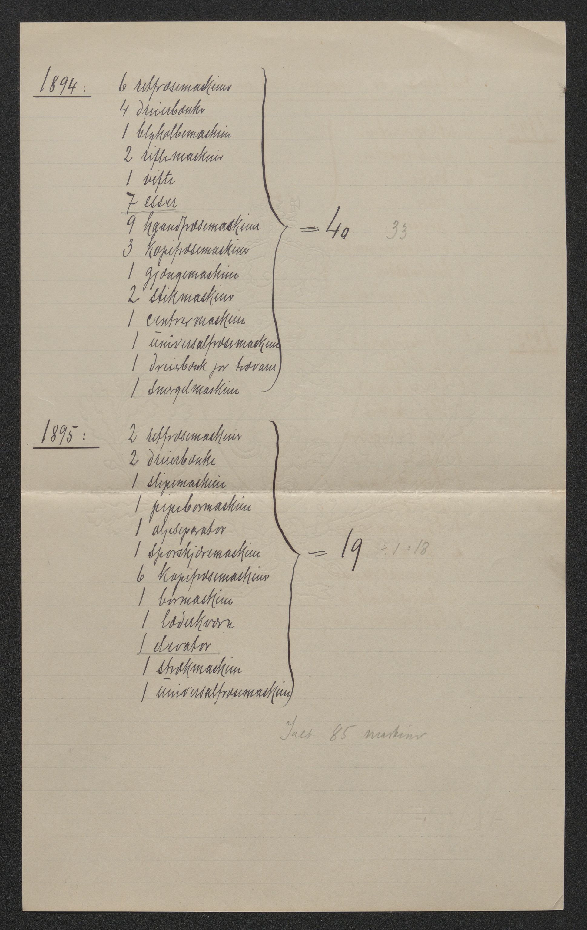 Kongsberg Våpenfabrikk, AV/SAKO-P-1081/G/Ga/L0002: Instruksjoner, reglementer, produksjon, tekniske rapporter m.m., 1854-1919, s. 61