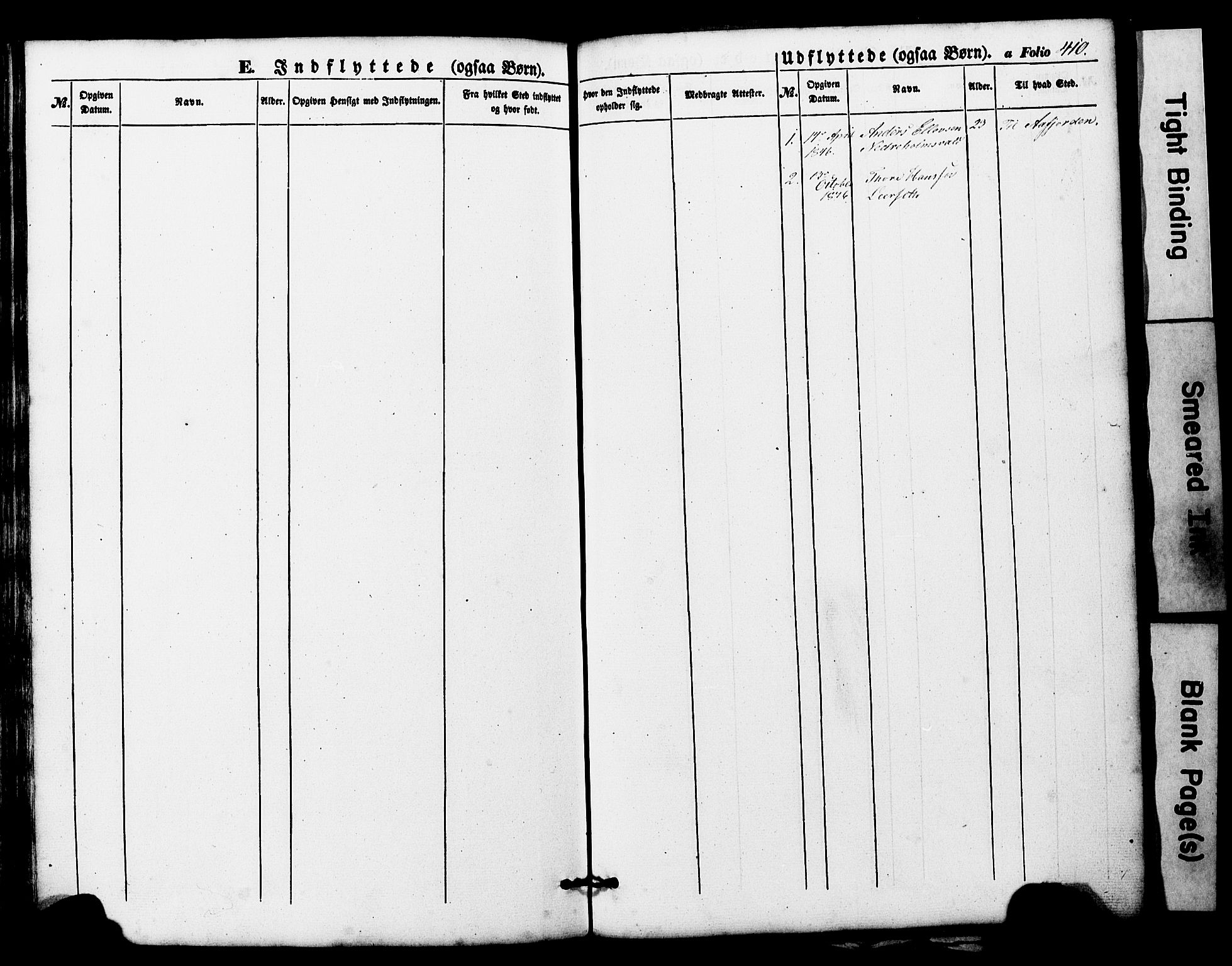 Ministerialprotokoller, klokkerbøker og fødselsregistre - Nord-Trøndelag, AV/SAT-A-1458/724/L0268: Klokkerbok nr. 724C04, 1846-1878, s. 410