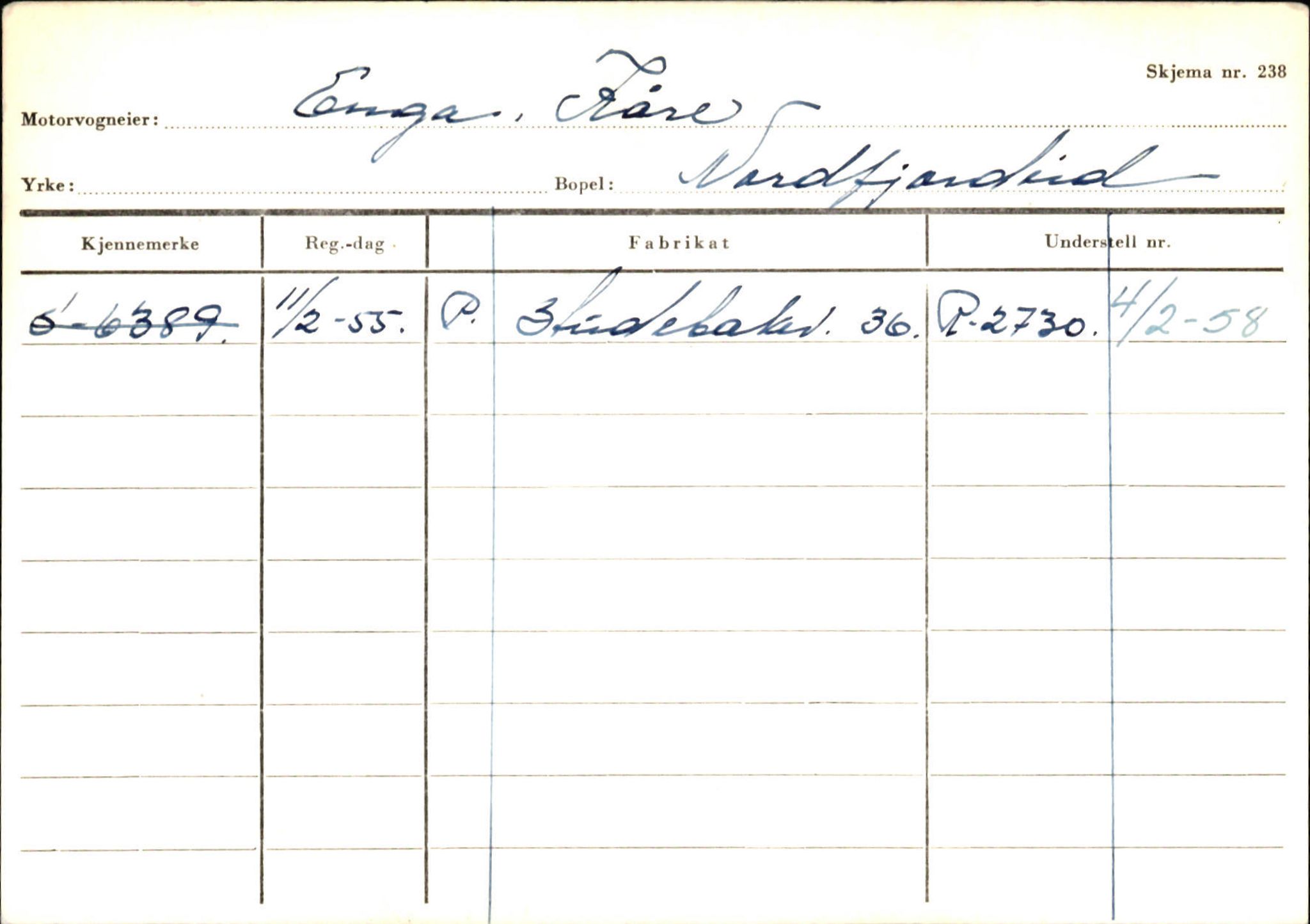 Statens vegvesen, Sogn og Fjordane vegkontor, SAB/A-5301/4/F/L0129: Eigarregistrer Eid A-S, 1945-1975, s. 431
