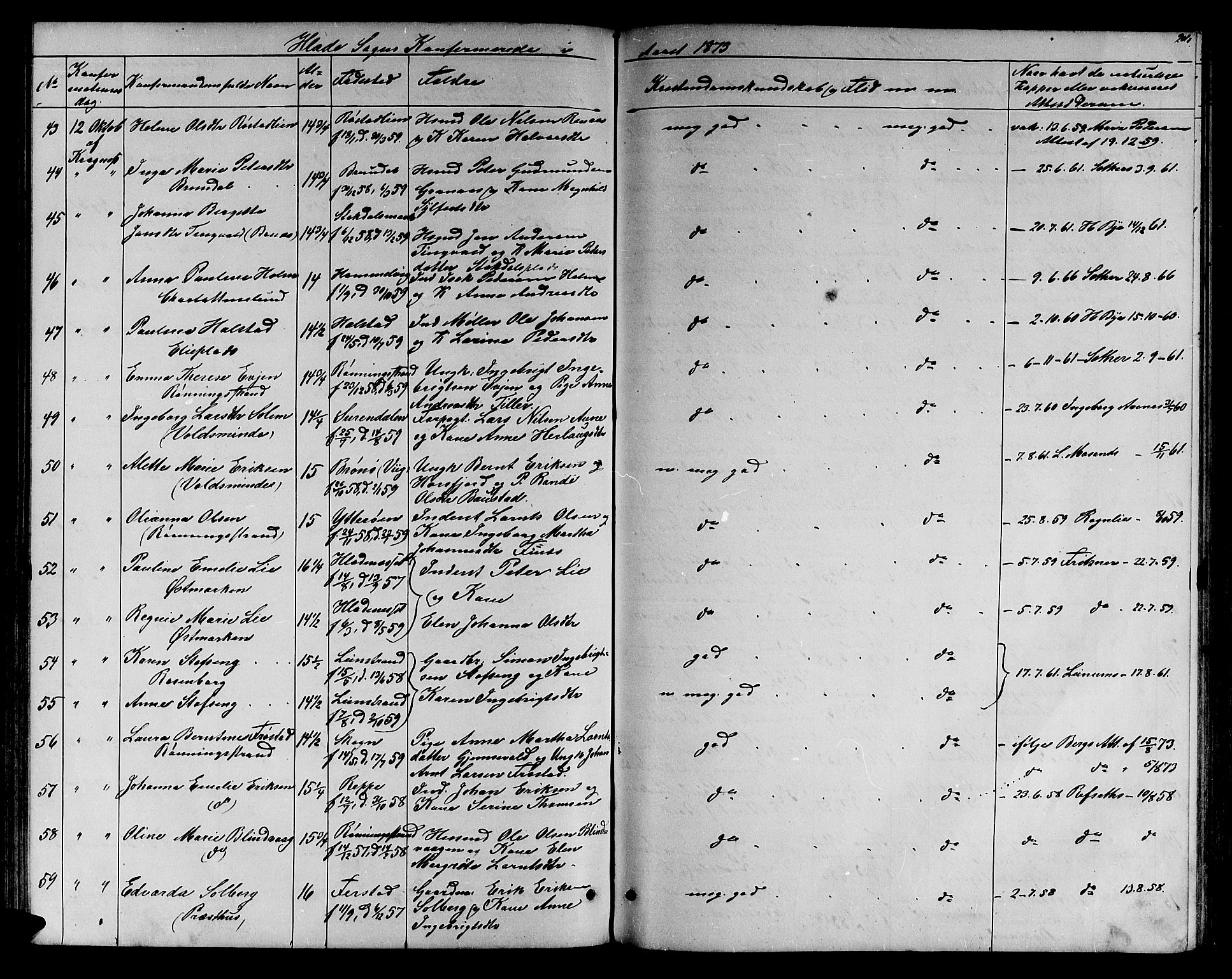 Ministerialprotokoller, klokkerbøker og fødselsregistre - Sør-Trøndelag, SAT/A-1456/606/L0311: Klokkerbok nr. 606C07, 1860-1877, s. 204