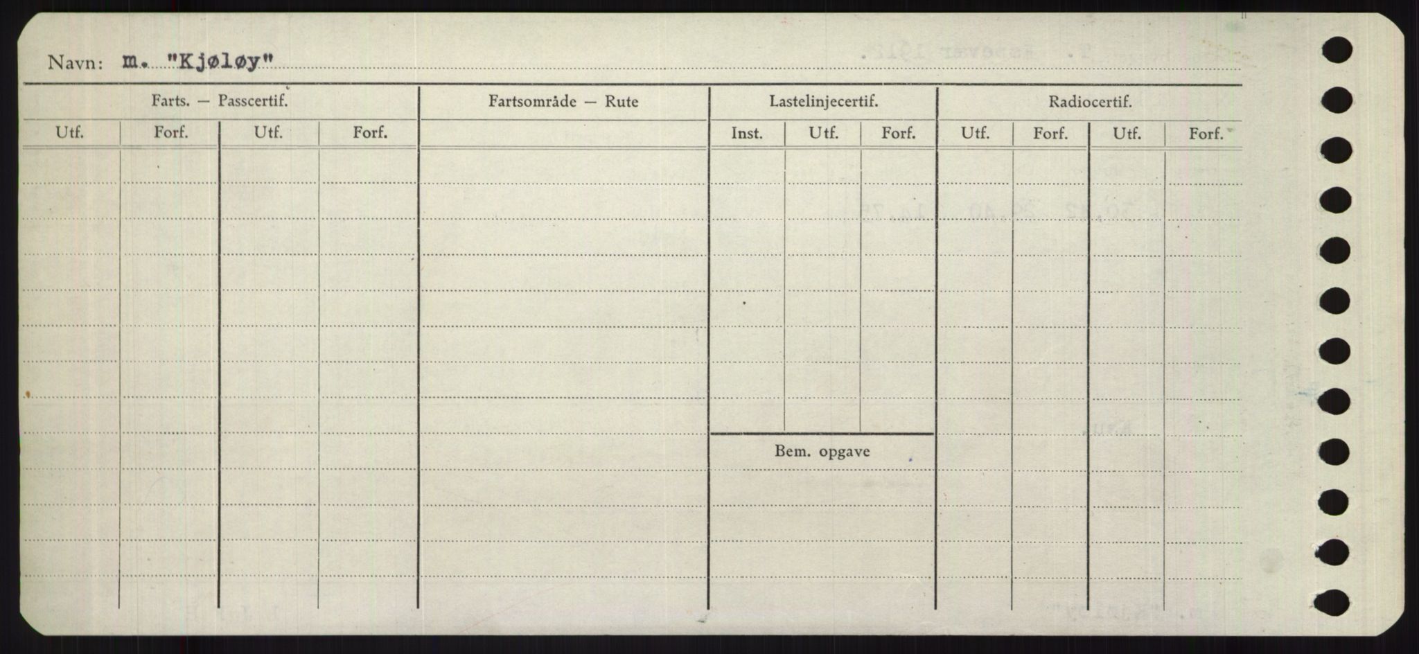 Sjøfartsdirektoratet med forløpere, Skipsmålingen, RA/S-1627/H/Ha/L0003/0001: Fartøy, Hilm-Mar / Fartøy, Hilm-Kol, s. 806