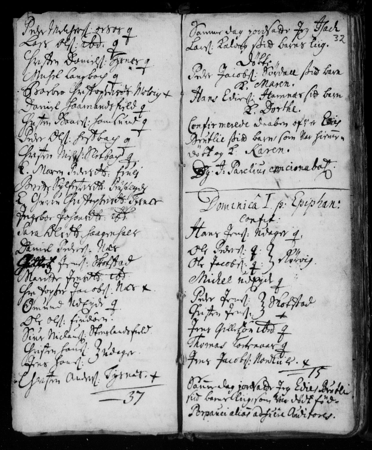 Ministerialprotokoller, klokkerbøker og fødselsregistre - Nordland, AV/SAT-A-1459/859/L0840: Ministerialbok nr. 859A00, 1708-1738, s. 32