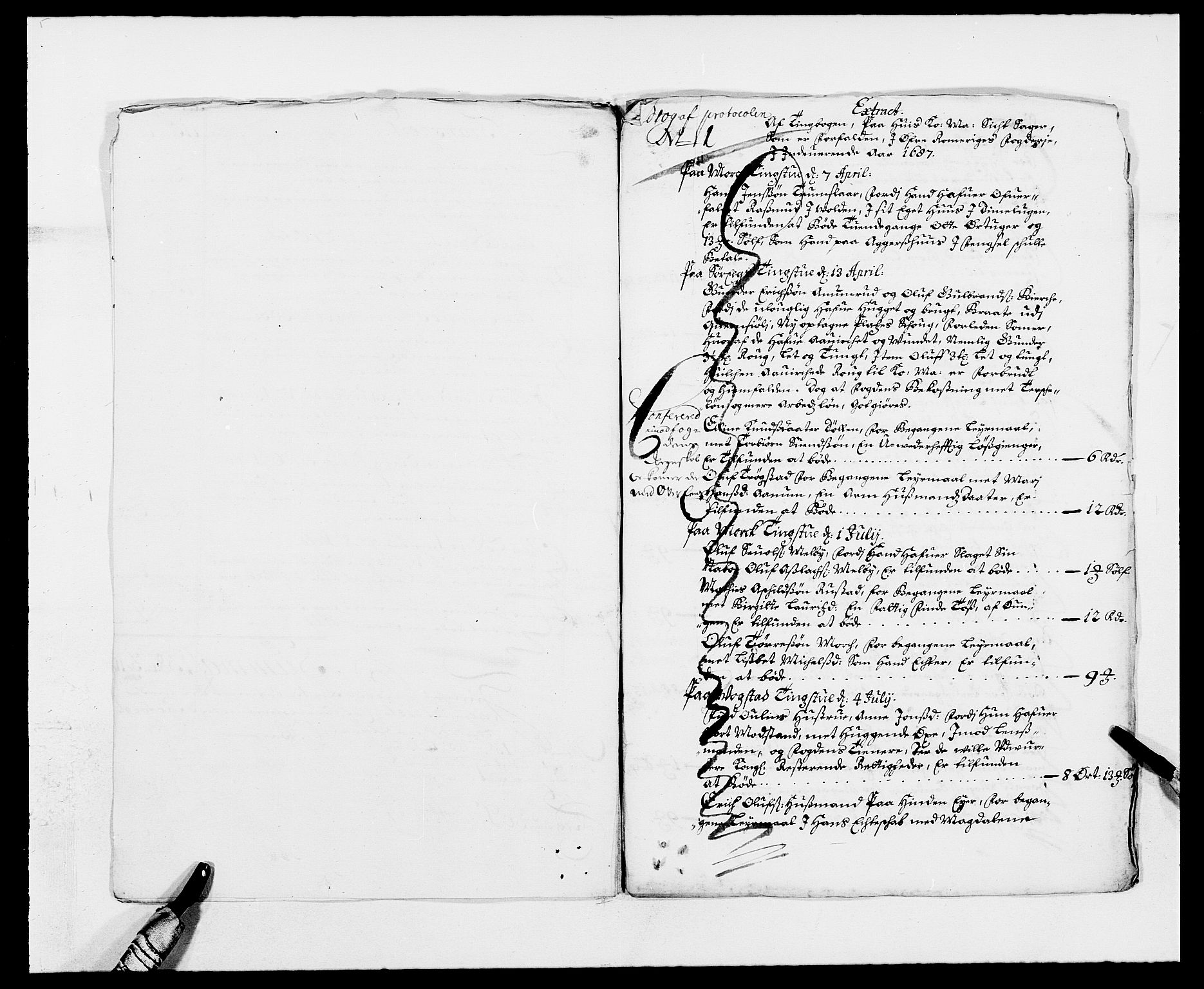 Rentekammeret inntil 1814, Reviderte regnskaper, Fogderegnskap, RA/EA-4092/R12/L0700: Fogderegnskap Øvre Romerike, 1687-1688, s. 53