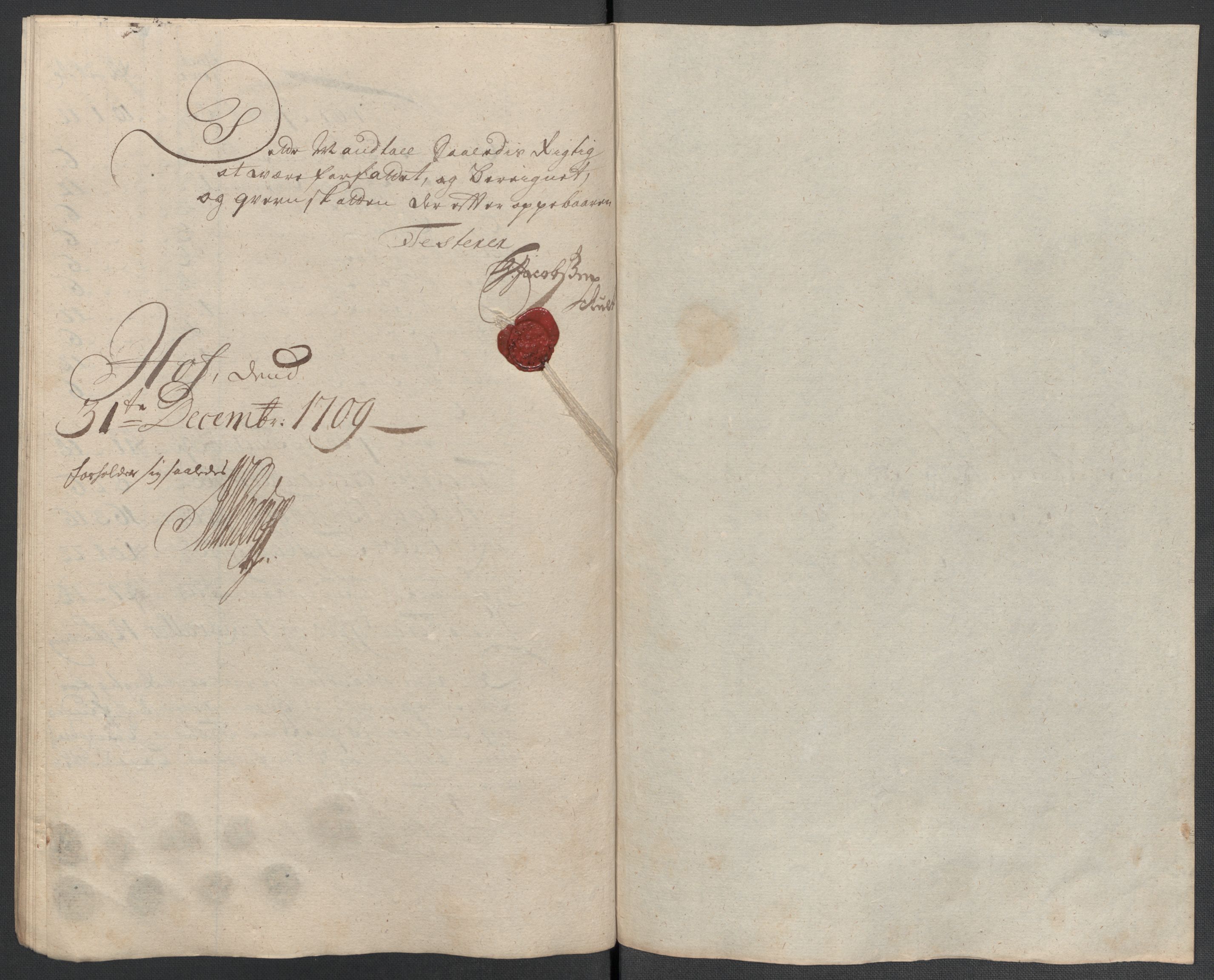 Rentekammeret inntil 1814, Reviderte regnskaper, Fogderegnskap, RA/EA-4092/R60/L3959: Fogderegnskap Orkdal og Gauldal, 1709, s. 153