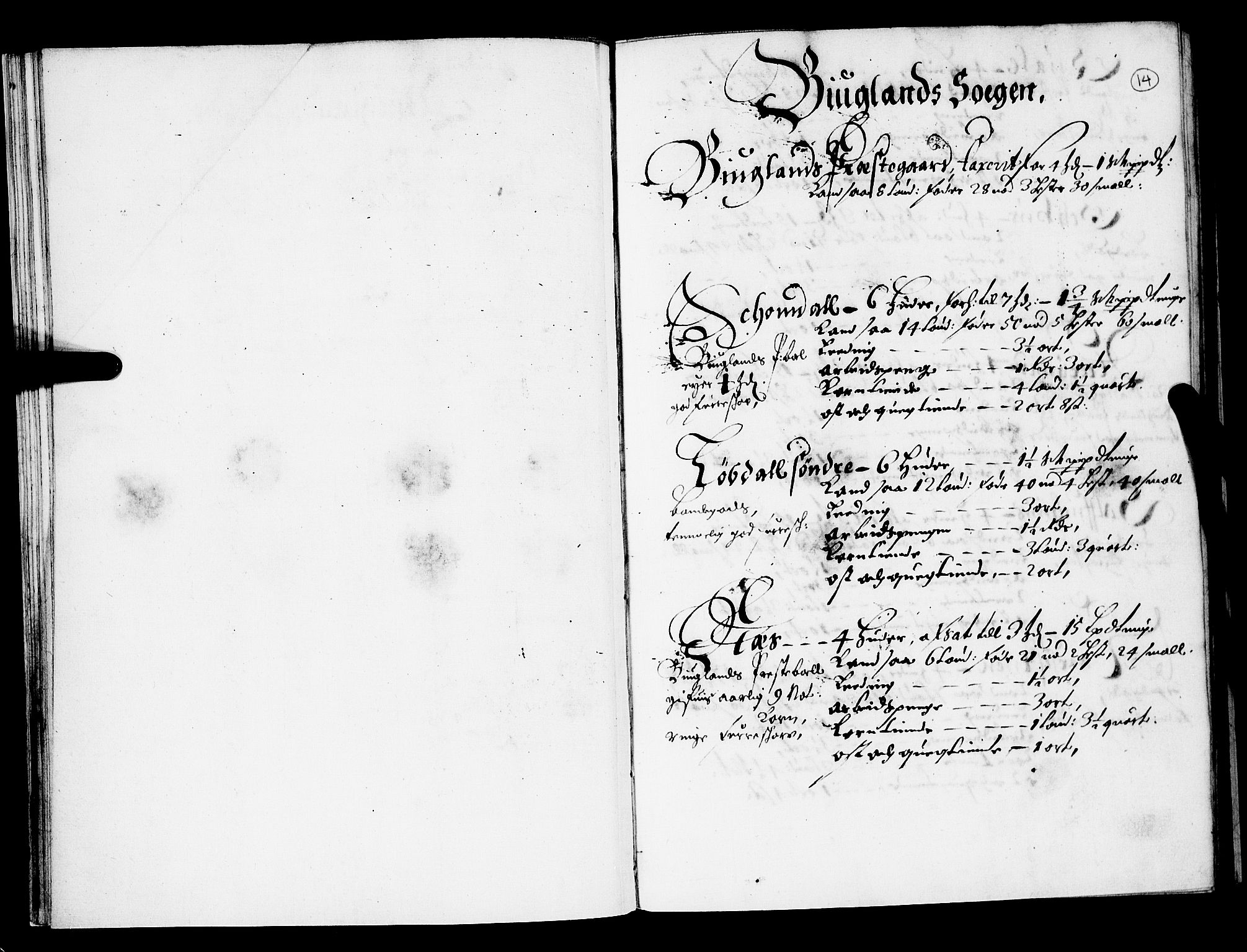 Rentekammeret inntil 1814, Realistisk ordnet avdeling, RA/EA-4070/N/Nb/Nba/L0029: Råbyggelag fogderi, 1668, s. 13b-14a