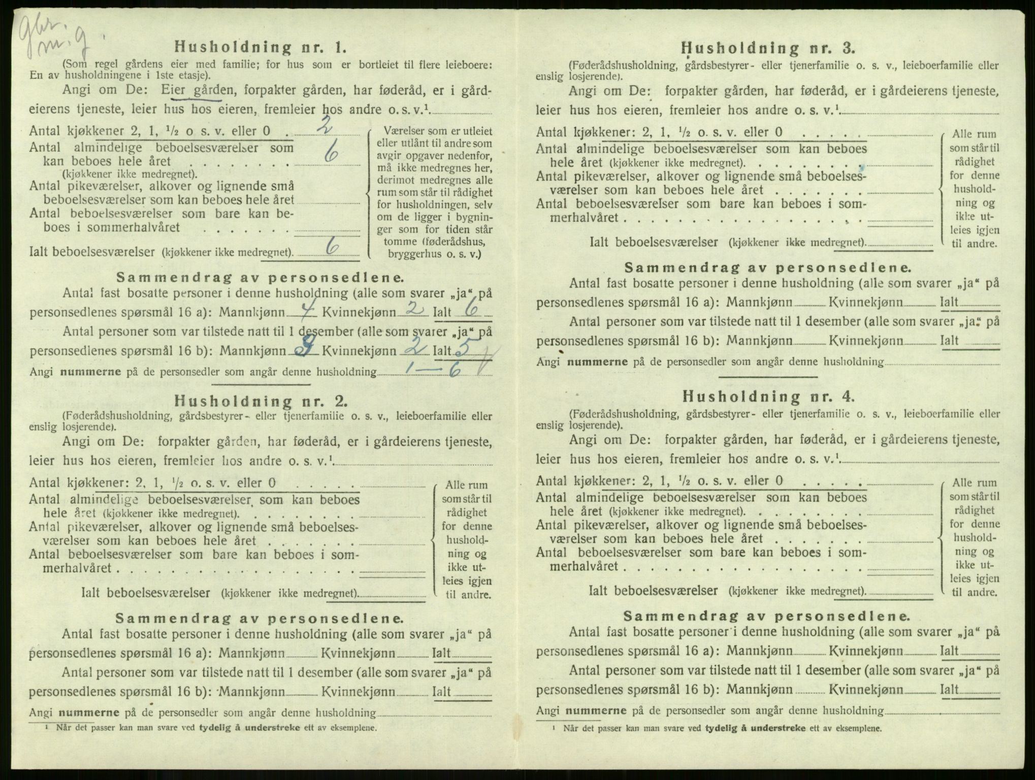 SAKO, Folketelling 1920 for 0719 Andebu herred, 1920, s. 303