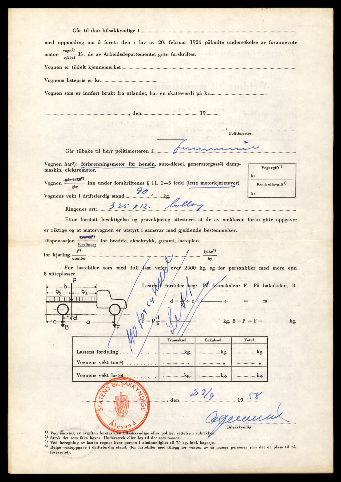 Møre og Romsdal vegkontor - Ålesund trafikkstasjon, AV/SAT-A-4099/F/Fe/L0031: Registreringskort for kjøretøy T 11800 - T 11996, 1927-1998, s. 2588