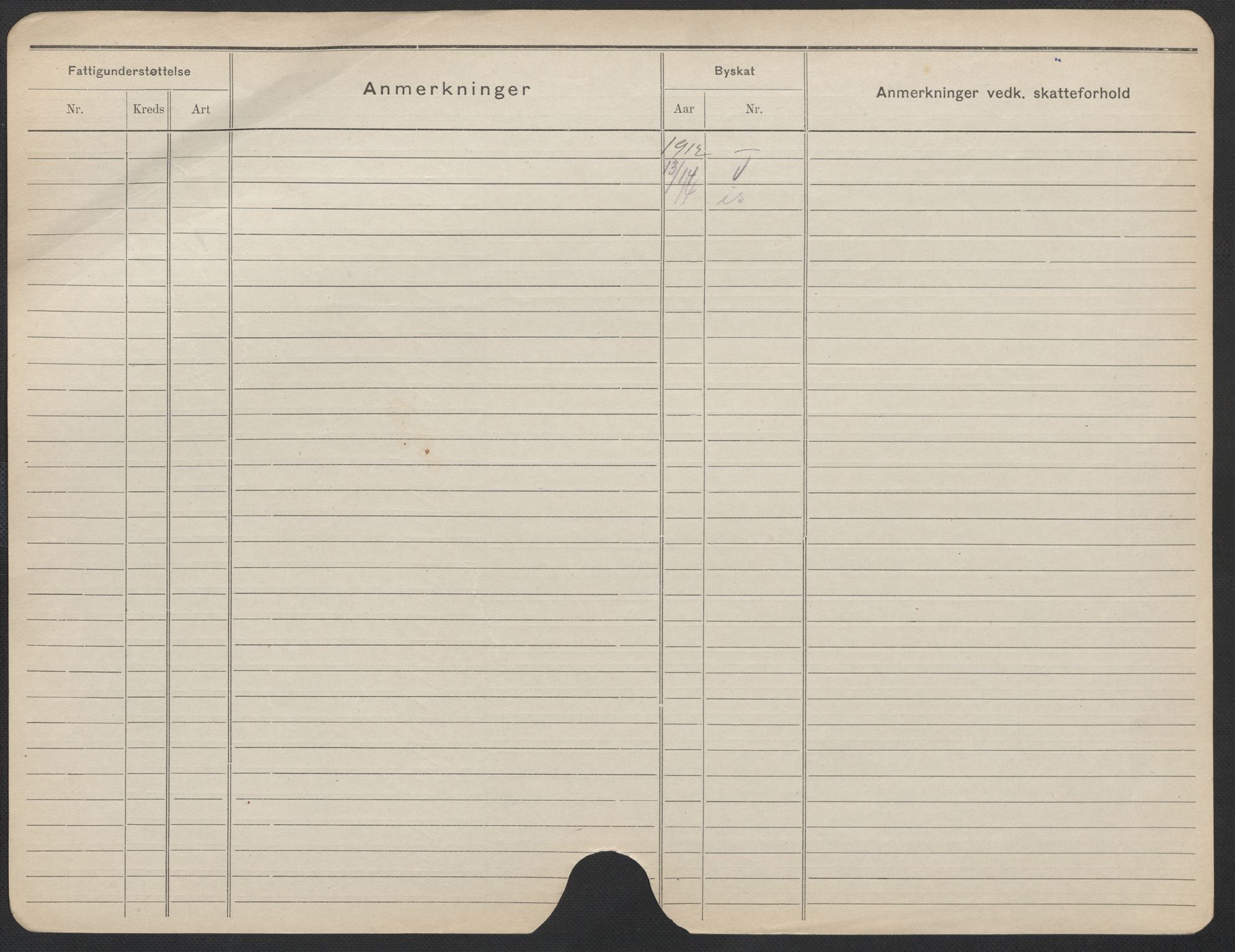 Oslo folkeregister, Registerkort, SAO/A-11715/F/Fa/Fac/L0013: Kvinner, 1906-1914, s. 376b