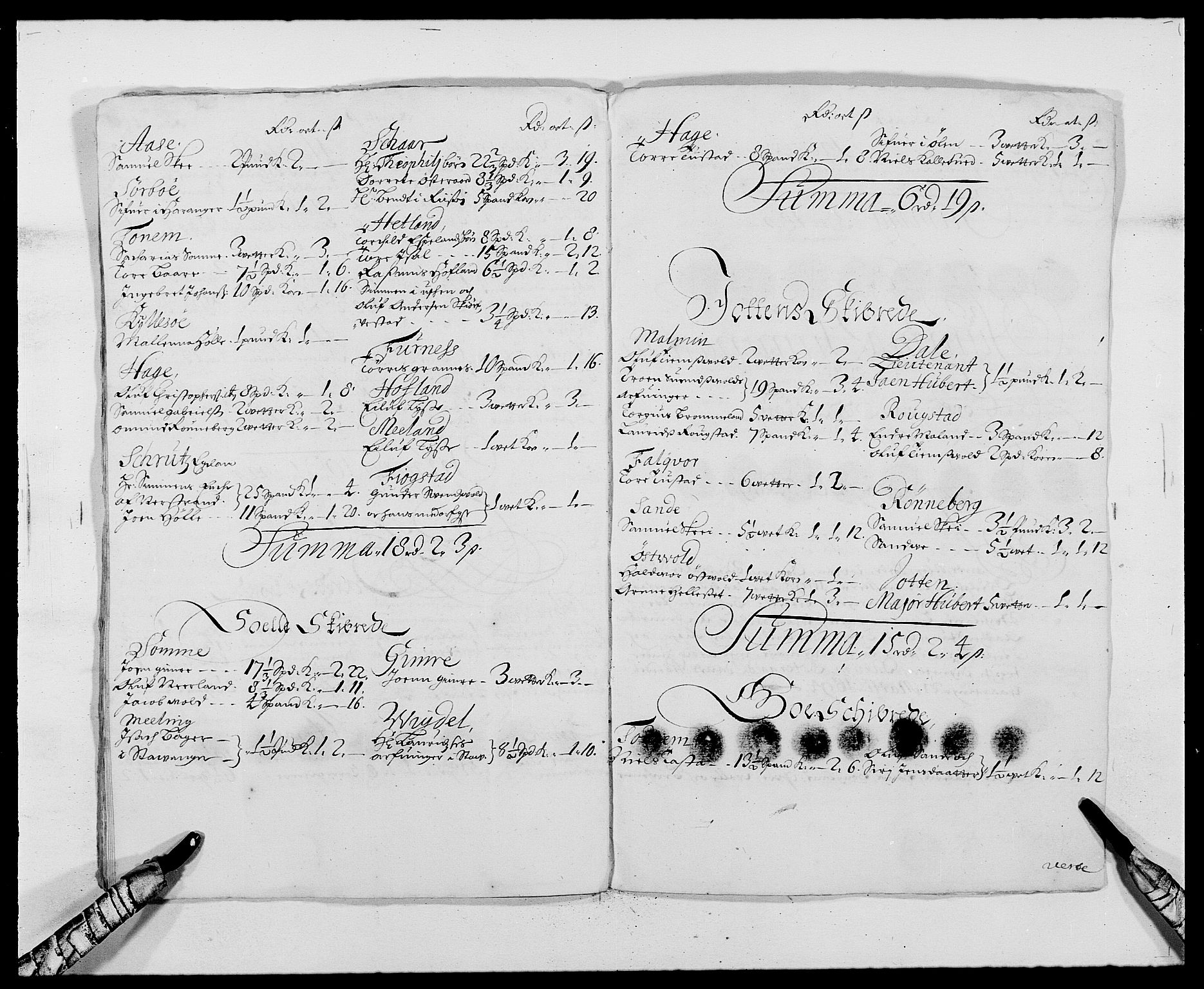 Rentekammeret inntil 1814, Reviderte regnskaper, Fogderegnskap, AV/RA-EA-4092/R46/L2727: Fogderegnskap Jæren og Dalane, 1690-1693, s. 256